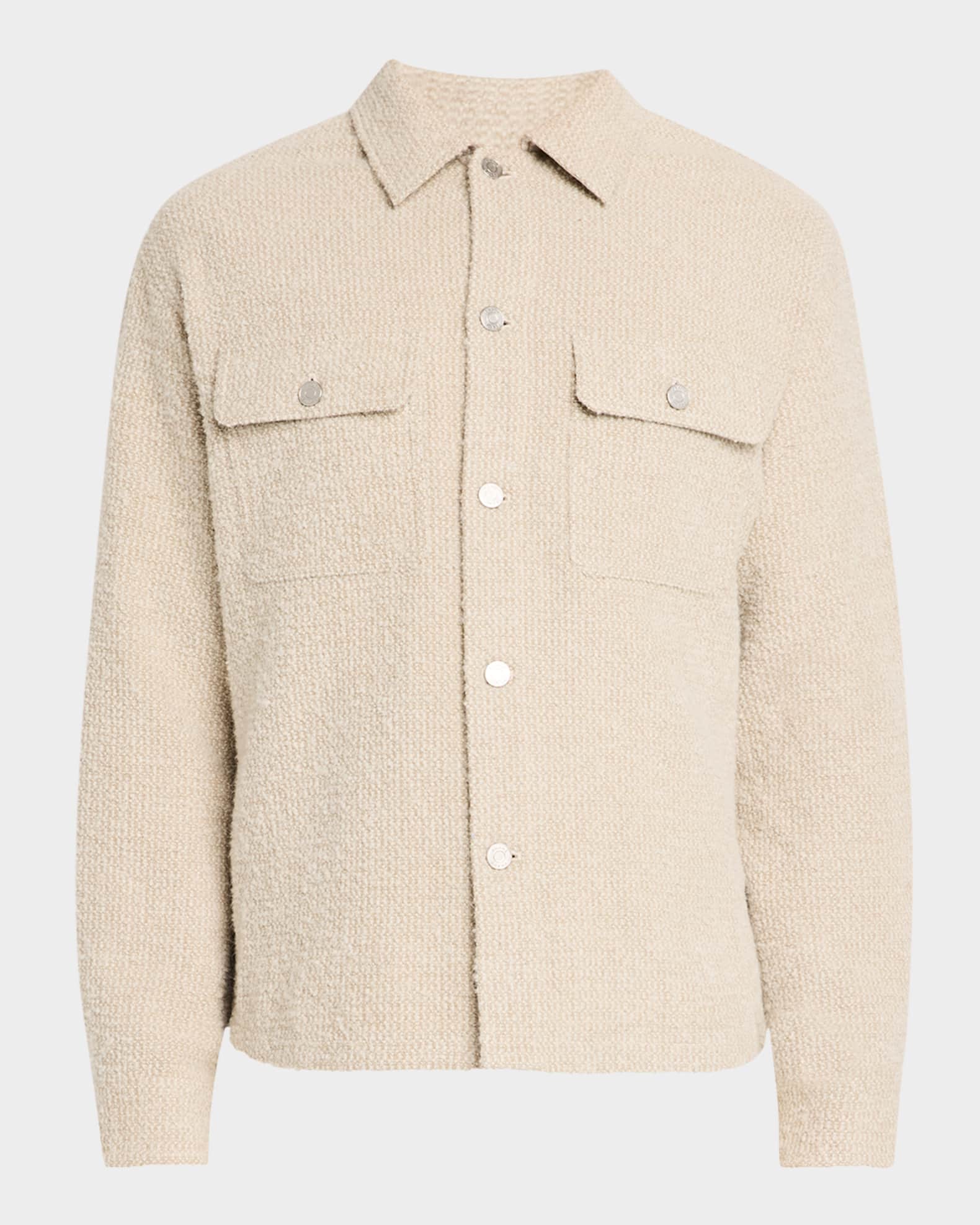 Men's Tweed Overshirt 0