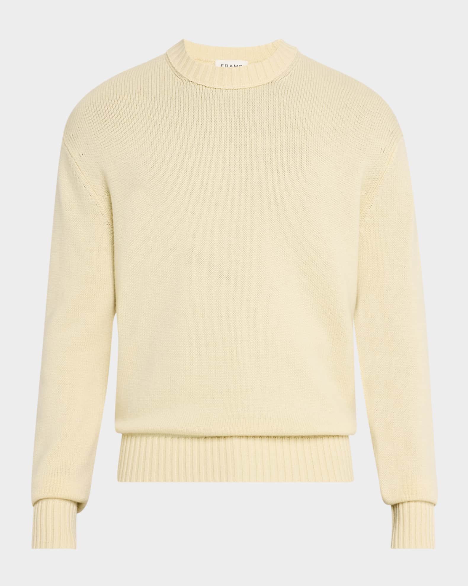 Men's Wool-Cashmere Crew Sweater 0