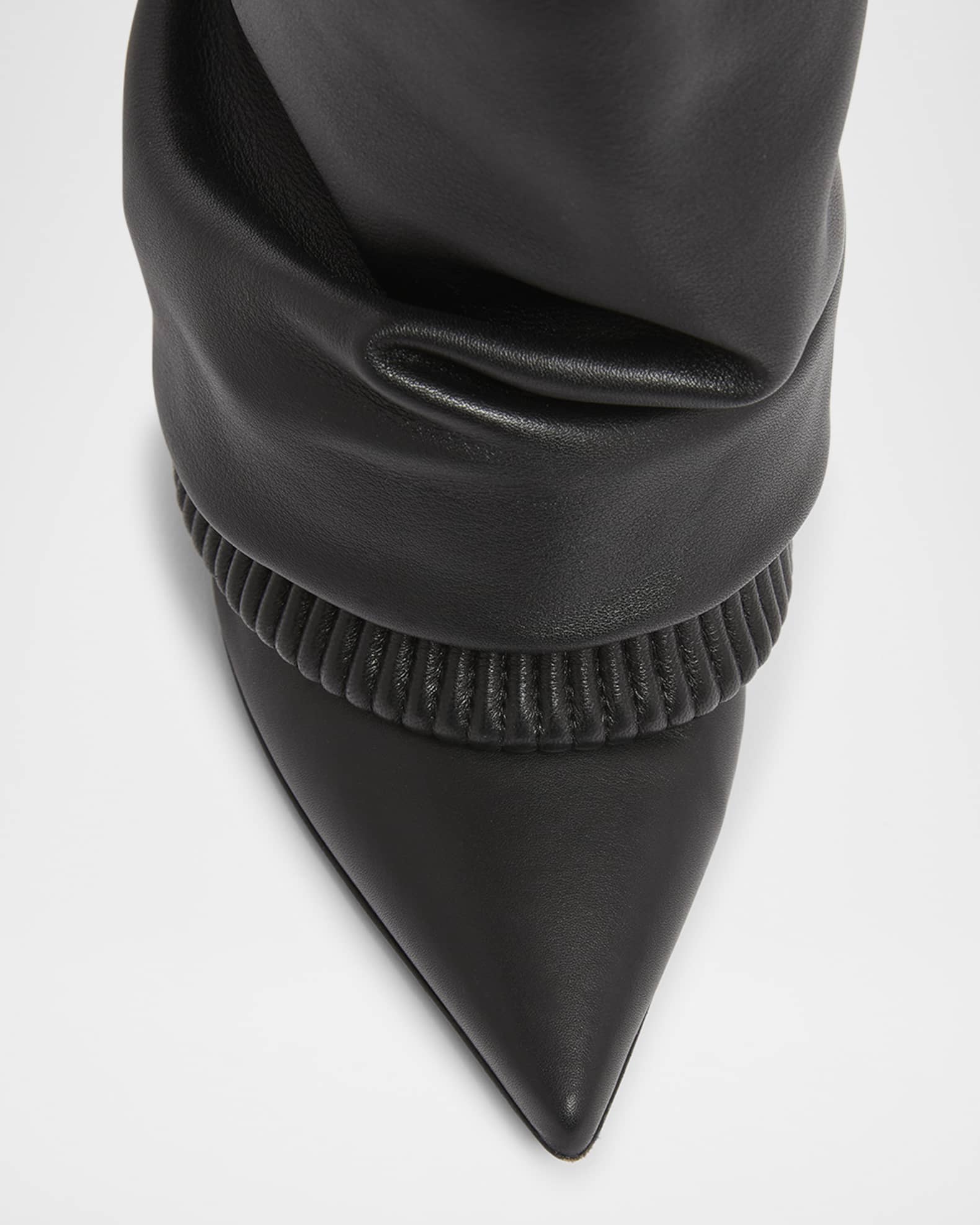 Calfskin Foldover Boots