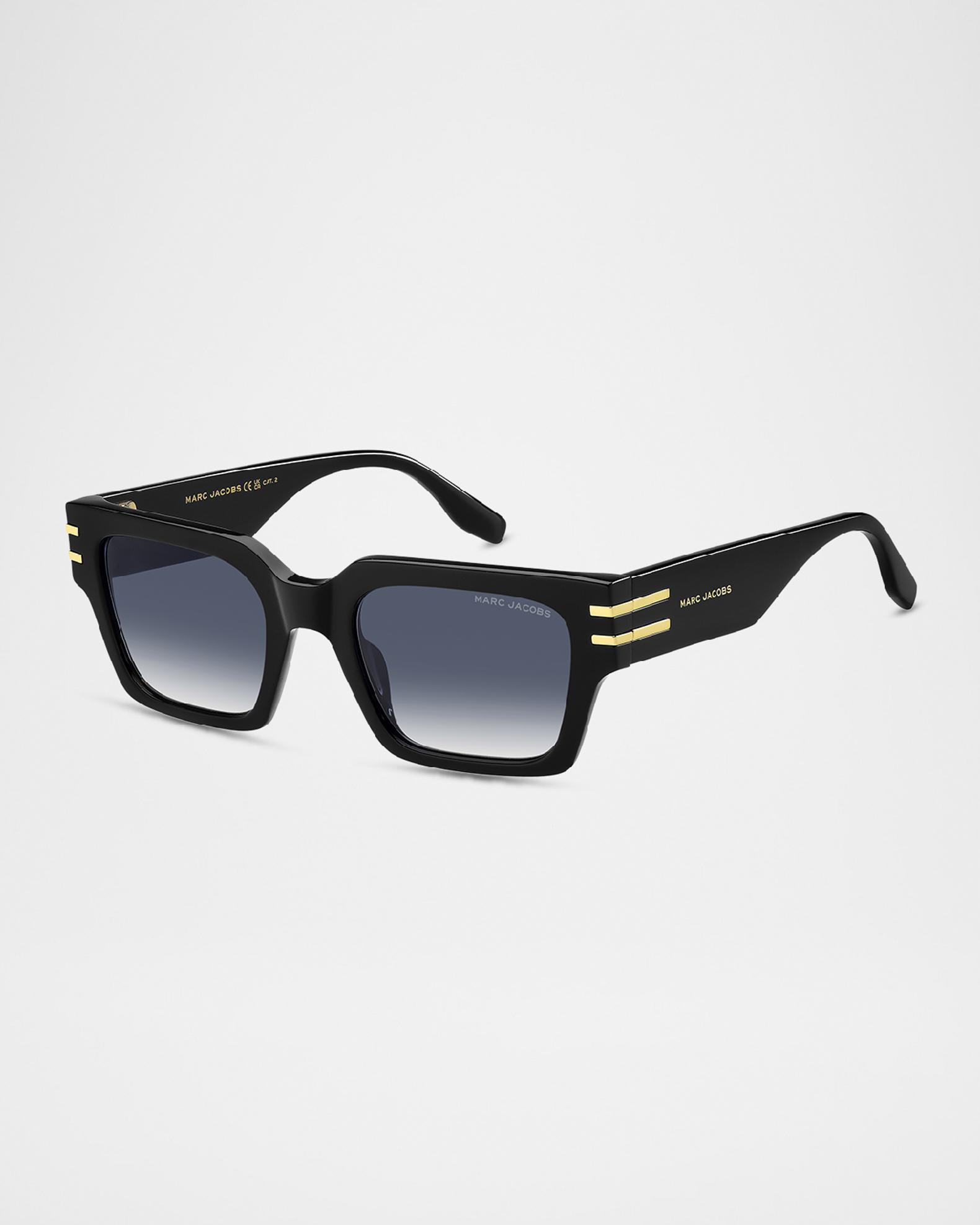 Marc Jacobs Acetate Rectangle Sunglasses | Neiman Marcus display picture 3