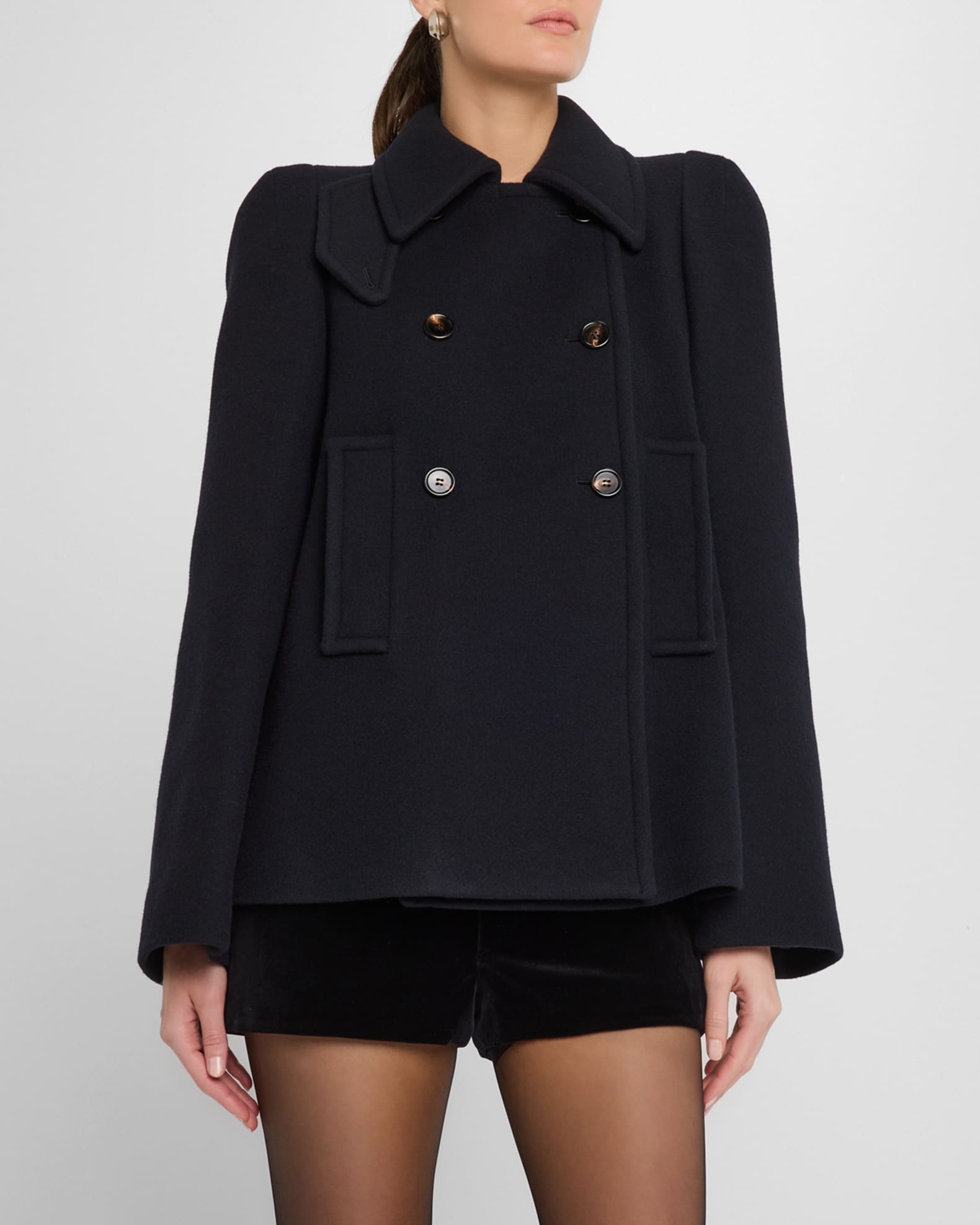 Chloe double breasted wool coat sales