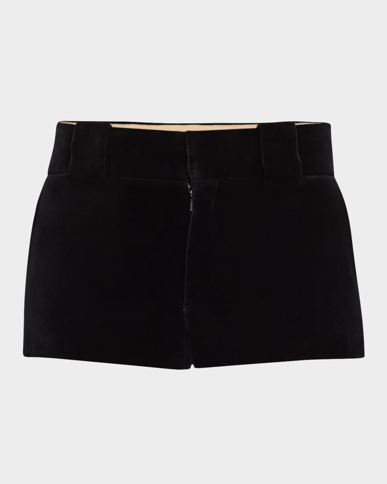 Velvet Micro Shorts 0