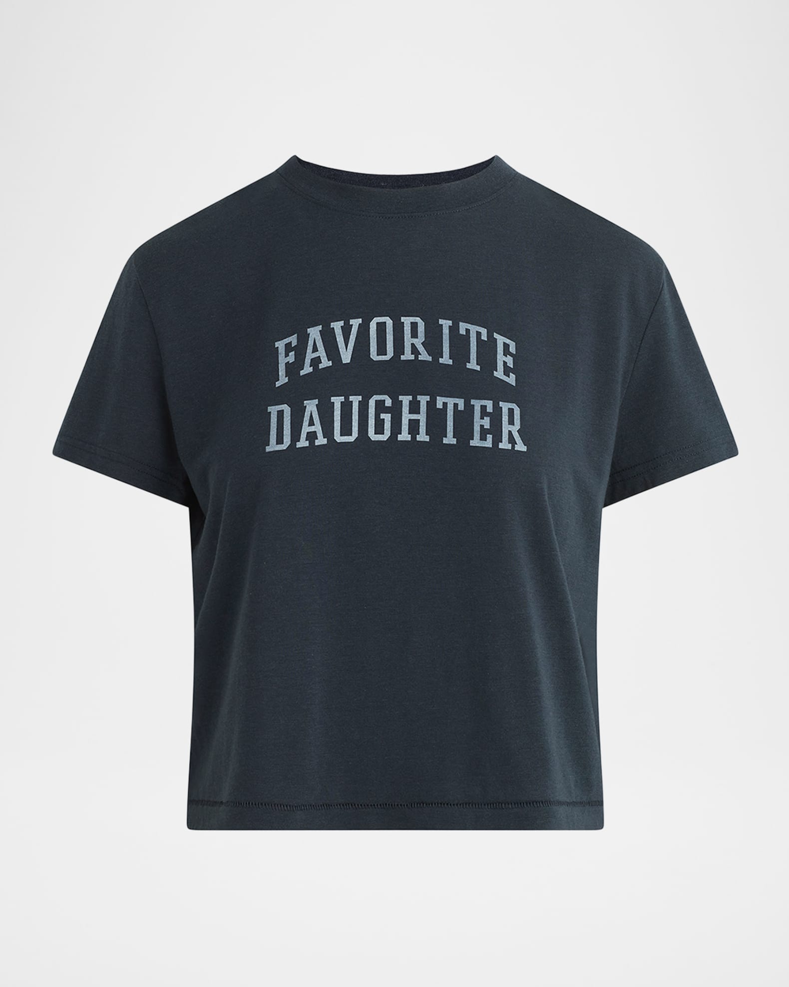 Favorite Daughter Cropped Collegiate T-Shirt 0