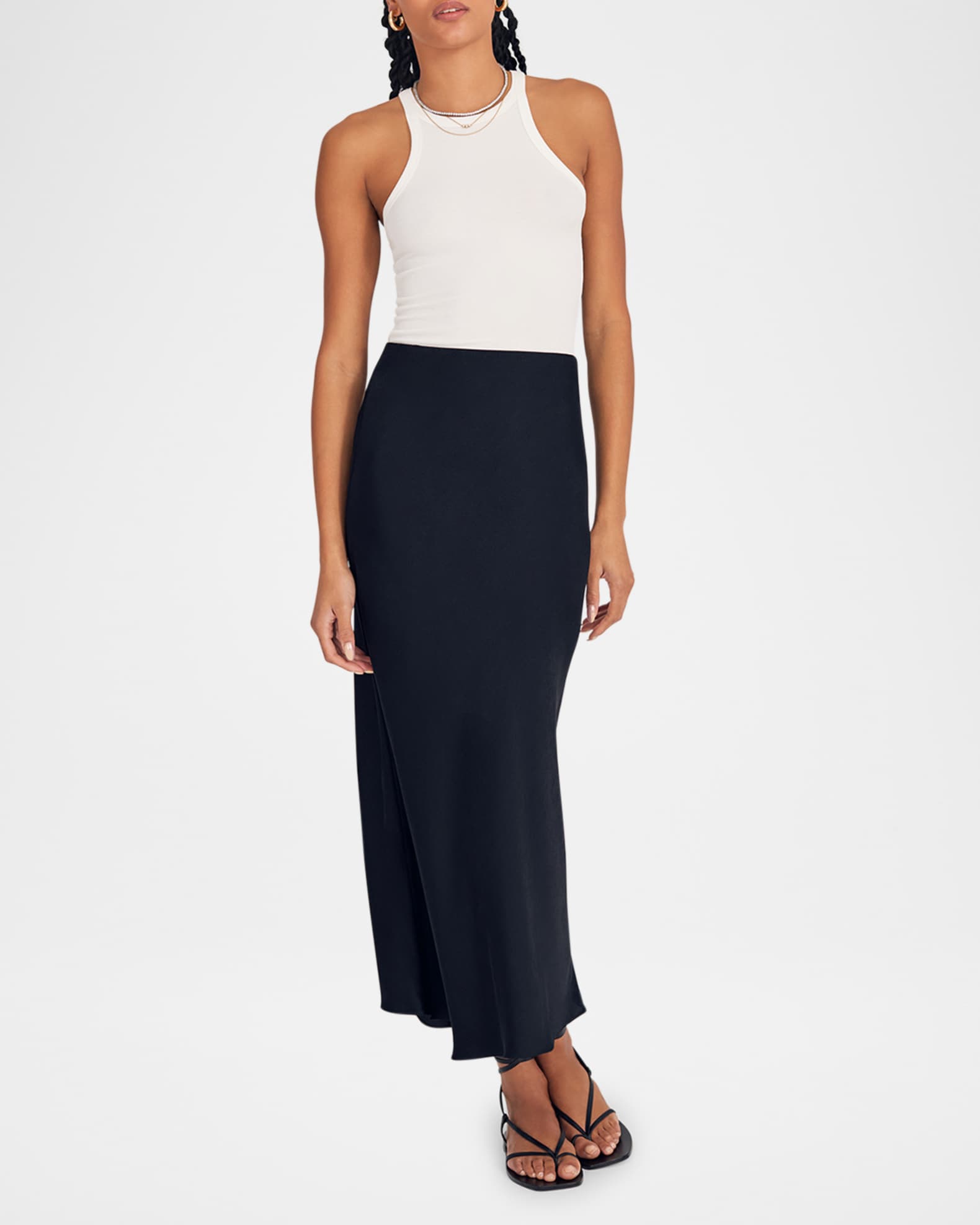 The Favorite Satin Skirt 0