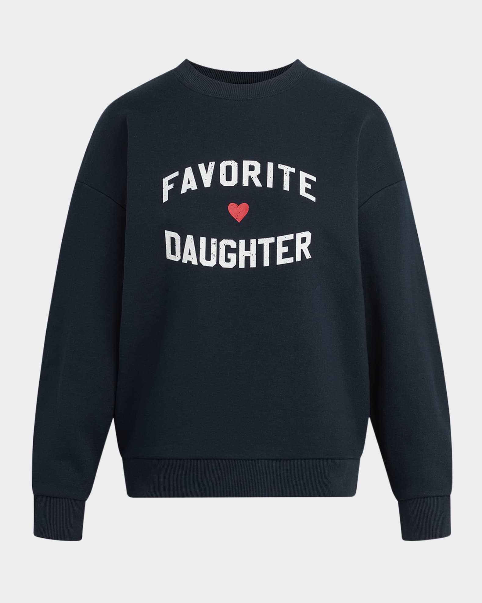 Favorite Daughter Heart Logo Sweatshirt Neiman Marcus