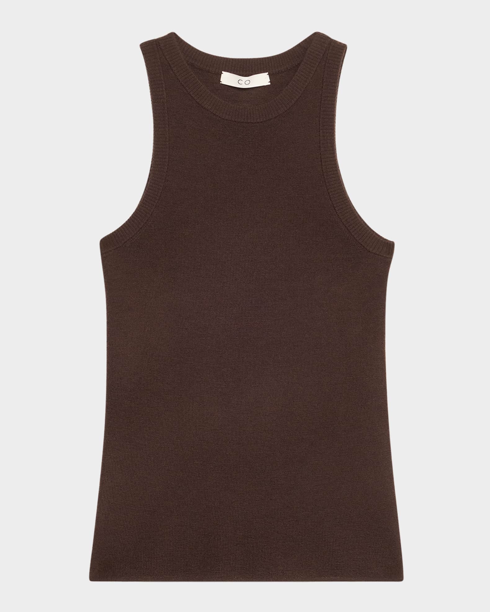 Cashmere Knit Tank Top
