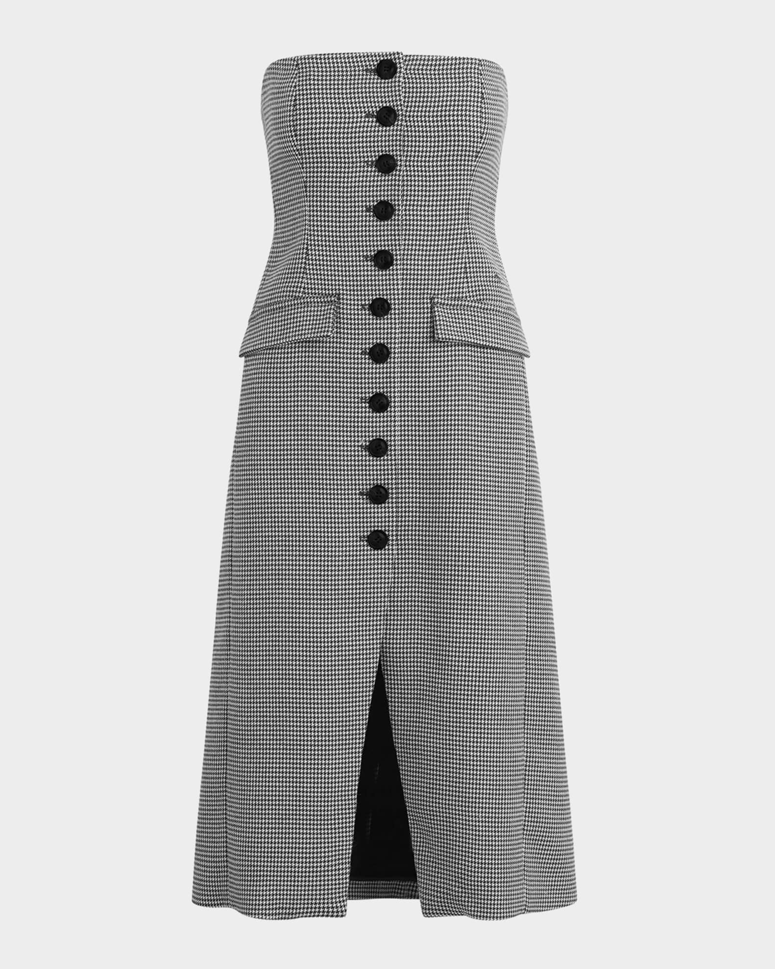 Phoebe Strap Up Black Dress main image 1