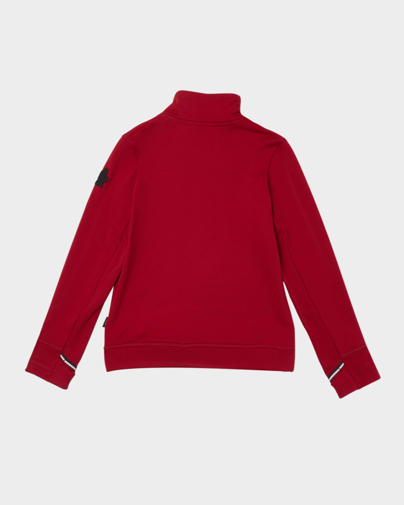 Boy's Tri-Stripe Quarter Zip, Size 8-14 1