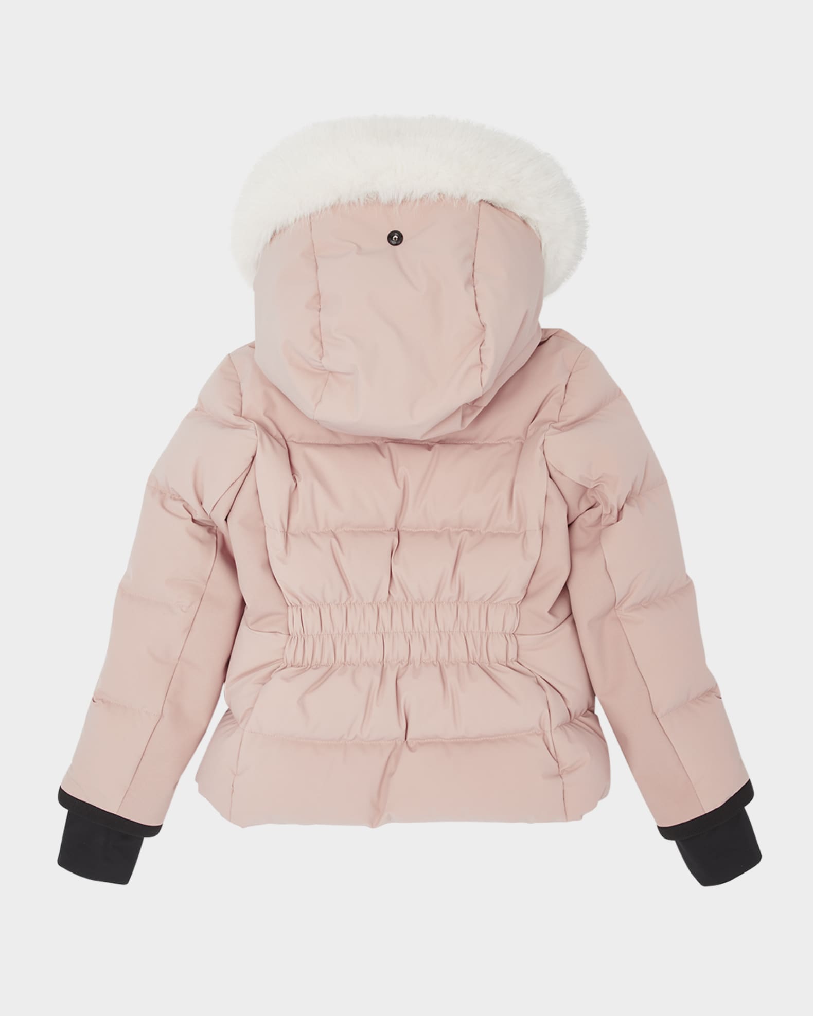 【MONCLER】GRENOBLE GUYANE DOWN JACKET Black Guyane Hooded Down Ski Jacket - Short Down Jackets for