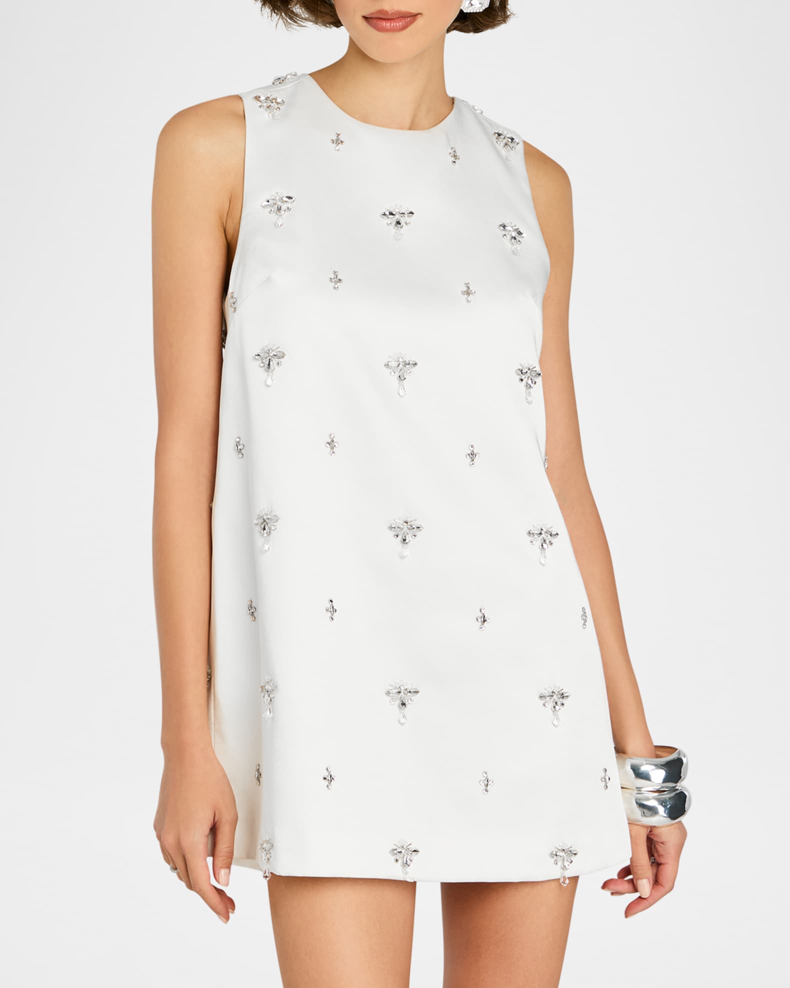 Tylee Crystal-Embellished Shift Dress 0