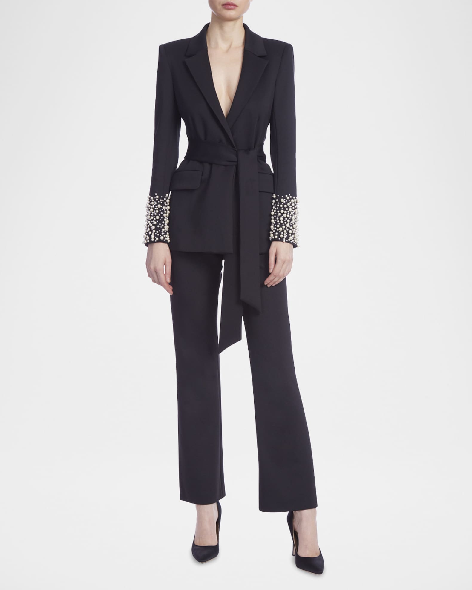 High-Rise Scuba Pants 1