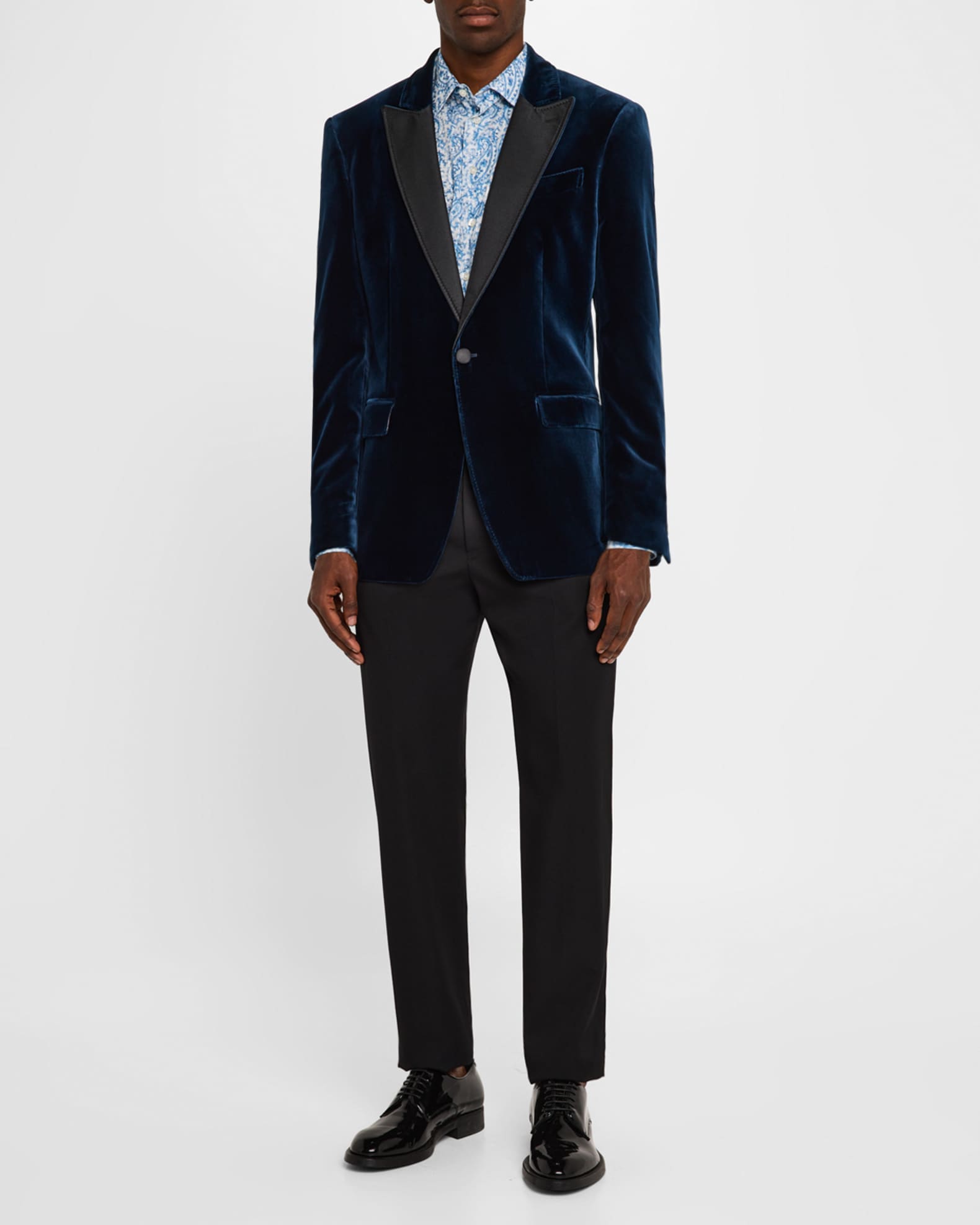 ジャケット ETRO VELVET JACKET Etro Men's Velvet Evening Jacket | Neiman Marcus