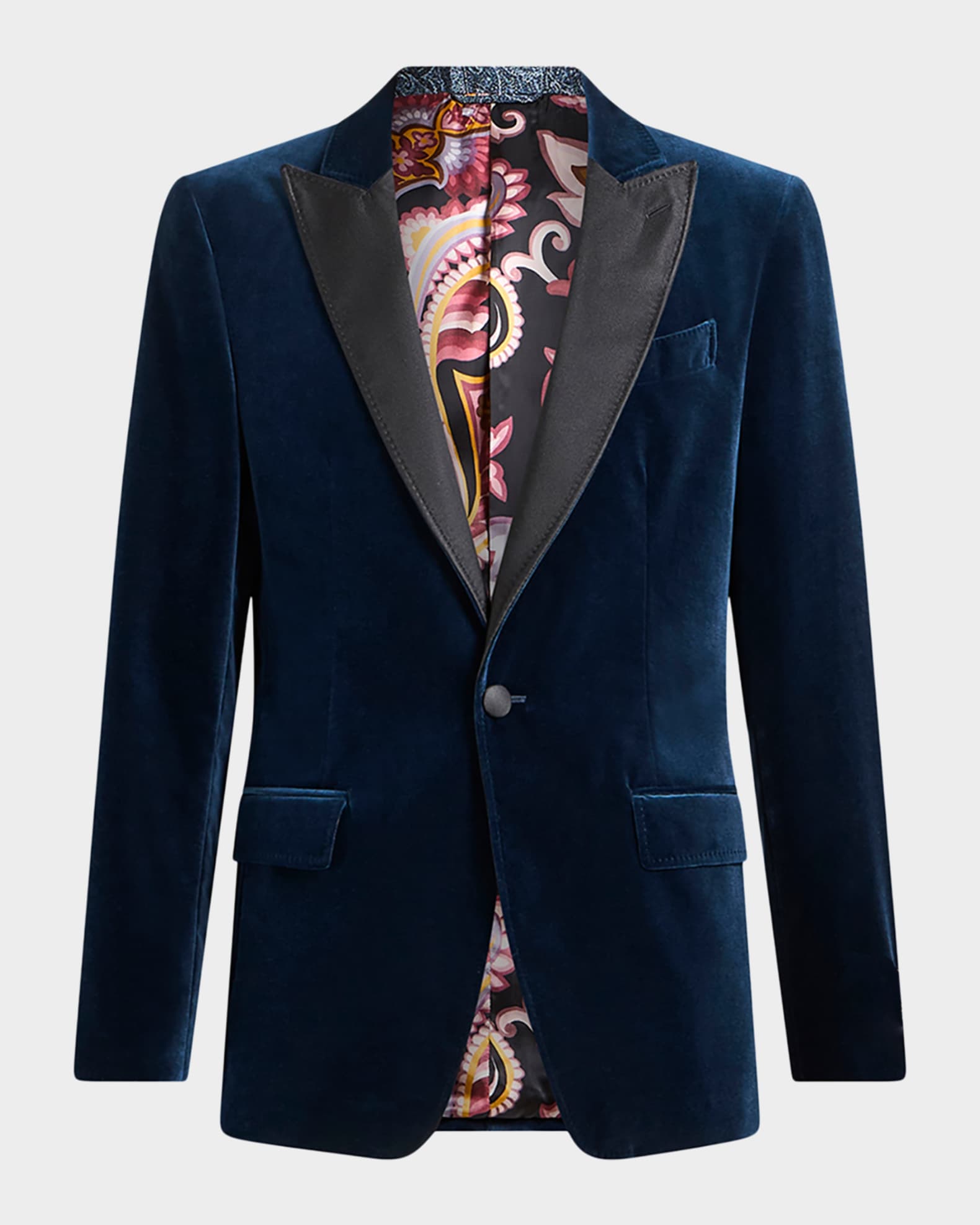 Etro Men's Velvet Evening Jacket | Neiman Marcus
