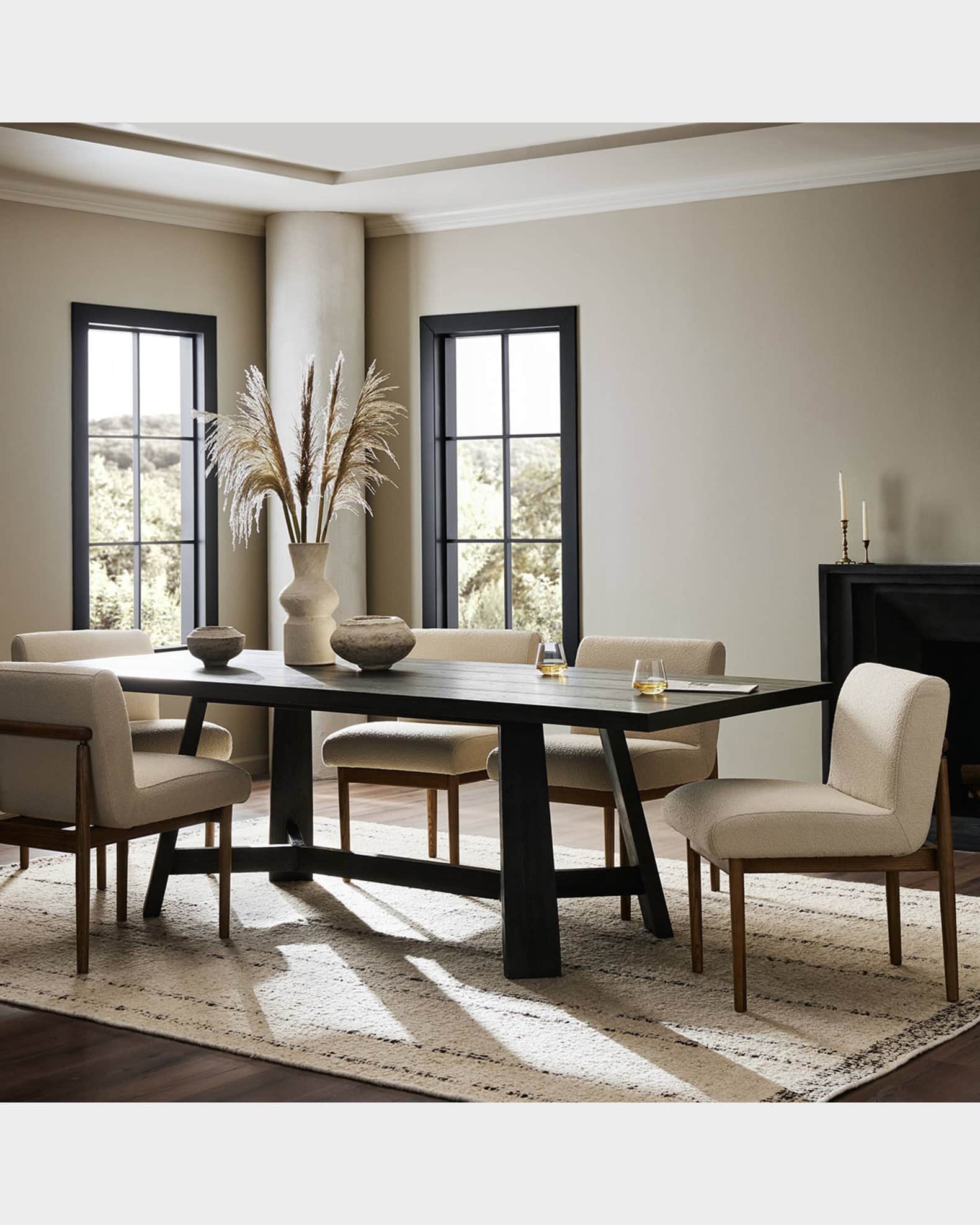 Four Hands Munich Dining Table, 96" Neiman Marcus