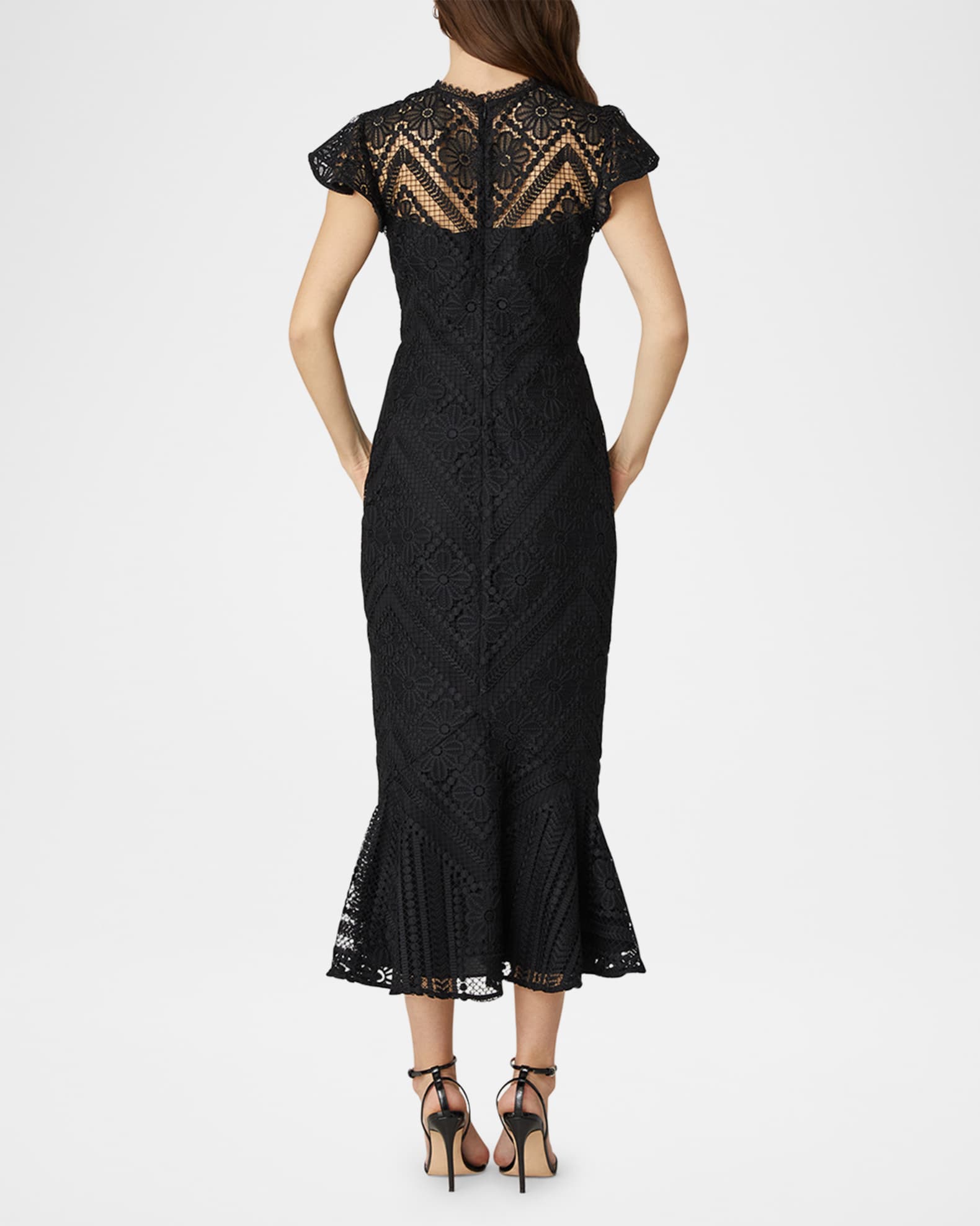 Shoshanna taylor lace sheath dress new arrivals