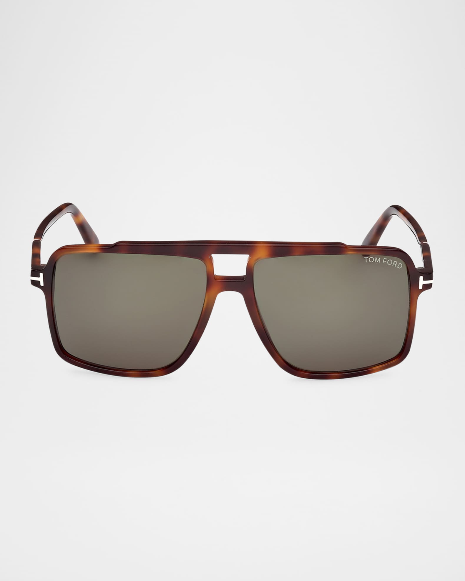 Men's Kemp Acetate Rectangle Sunglasses 0