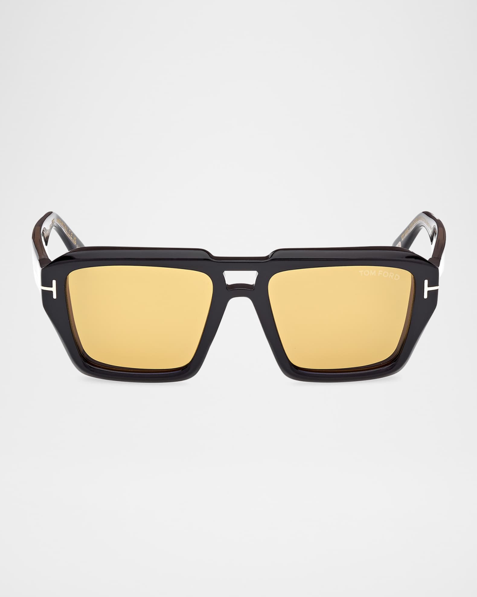 Men's FT1202M Acetate Rectangle Sunglasses 0