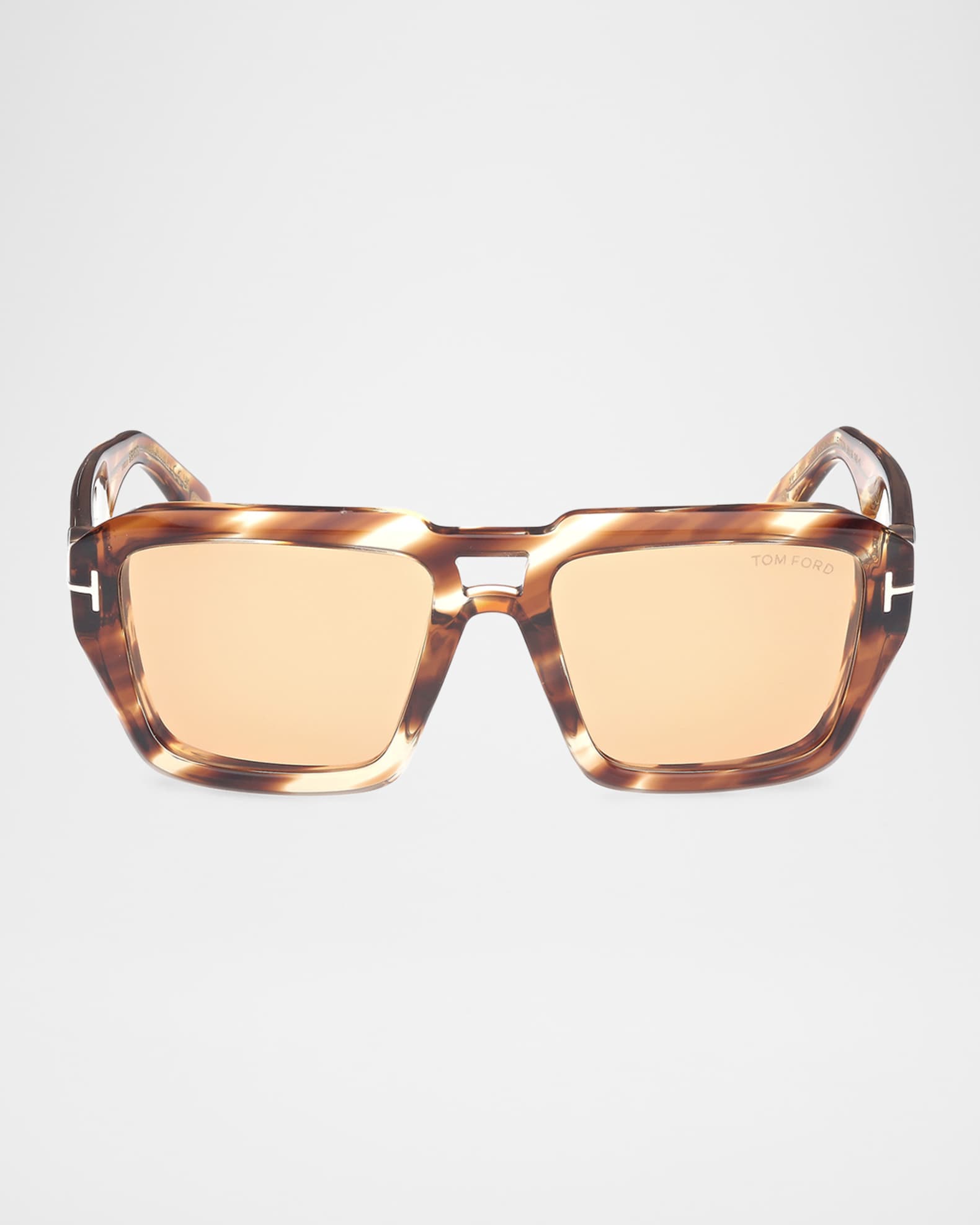 Men's FT1202M Acetate Rectangle Sunglasses 0
