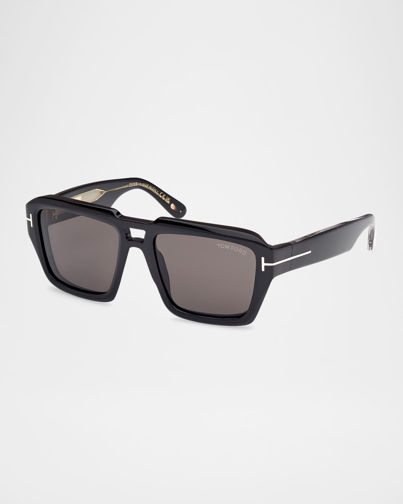 TOM FORD Men's FT1202M Acetate Rectangle Sunglasses | Neiman Marcus