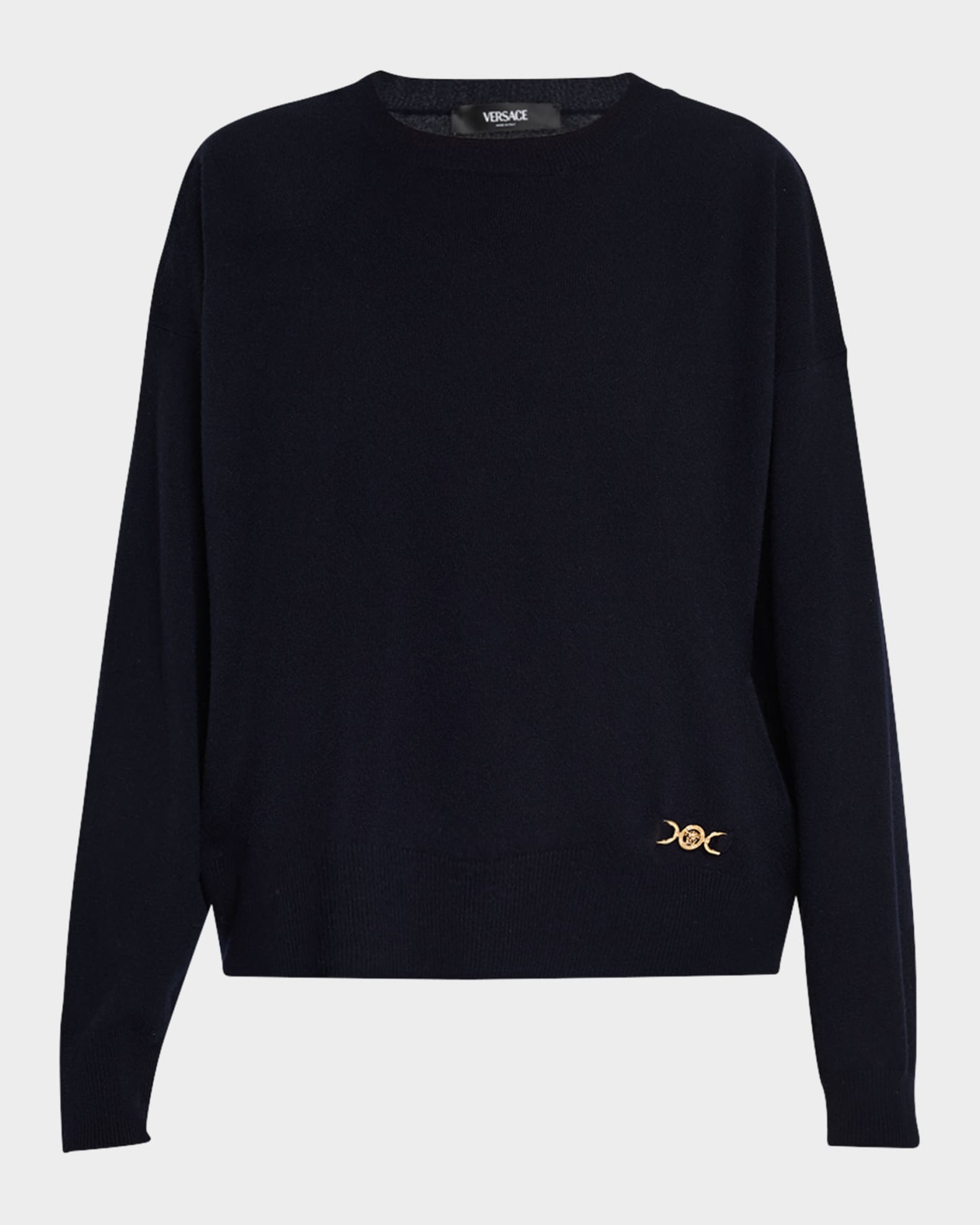 Icons Wool-Cashmere Crewneck Sweater 0