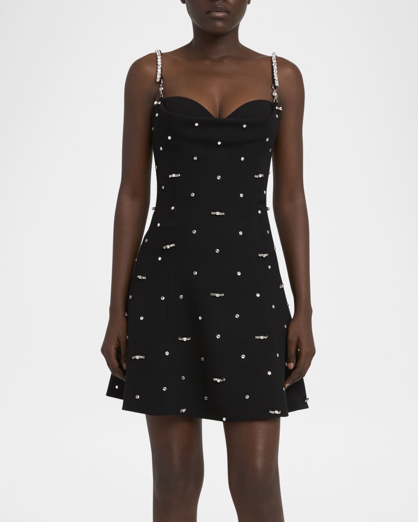 Versace plastic dress top