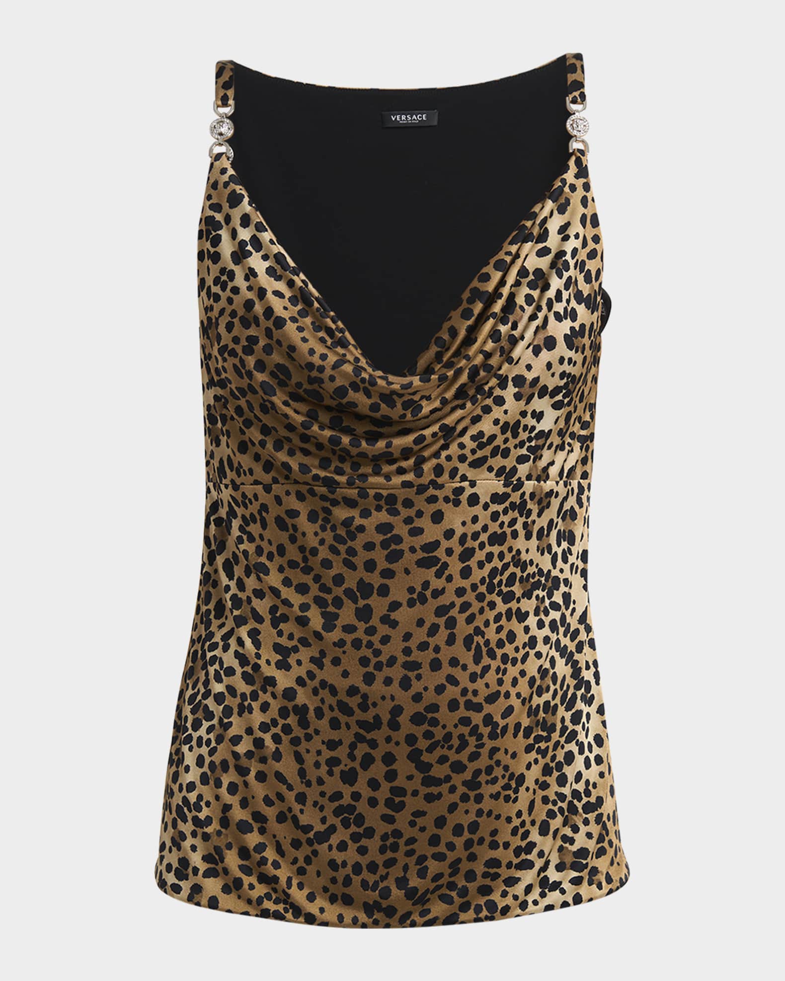 Versace leopard shirt on sale