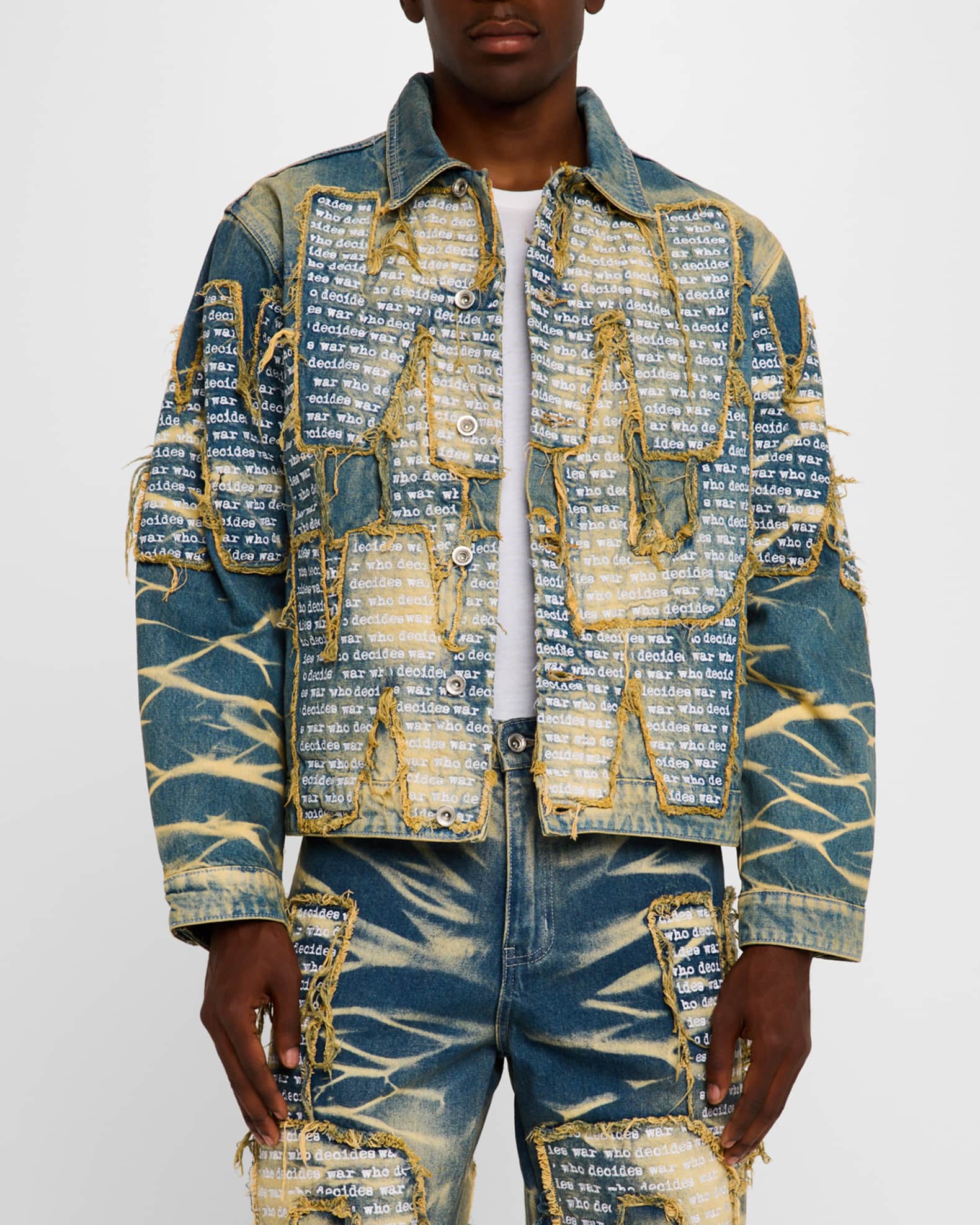 Neiman marcus jean jacket online