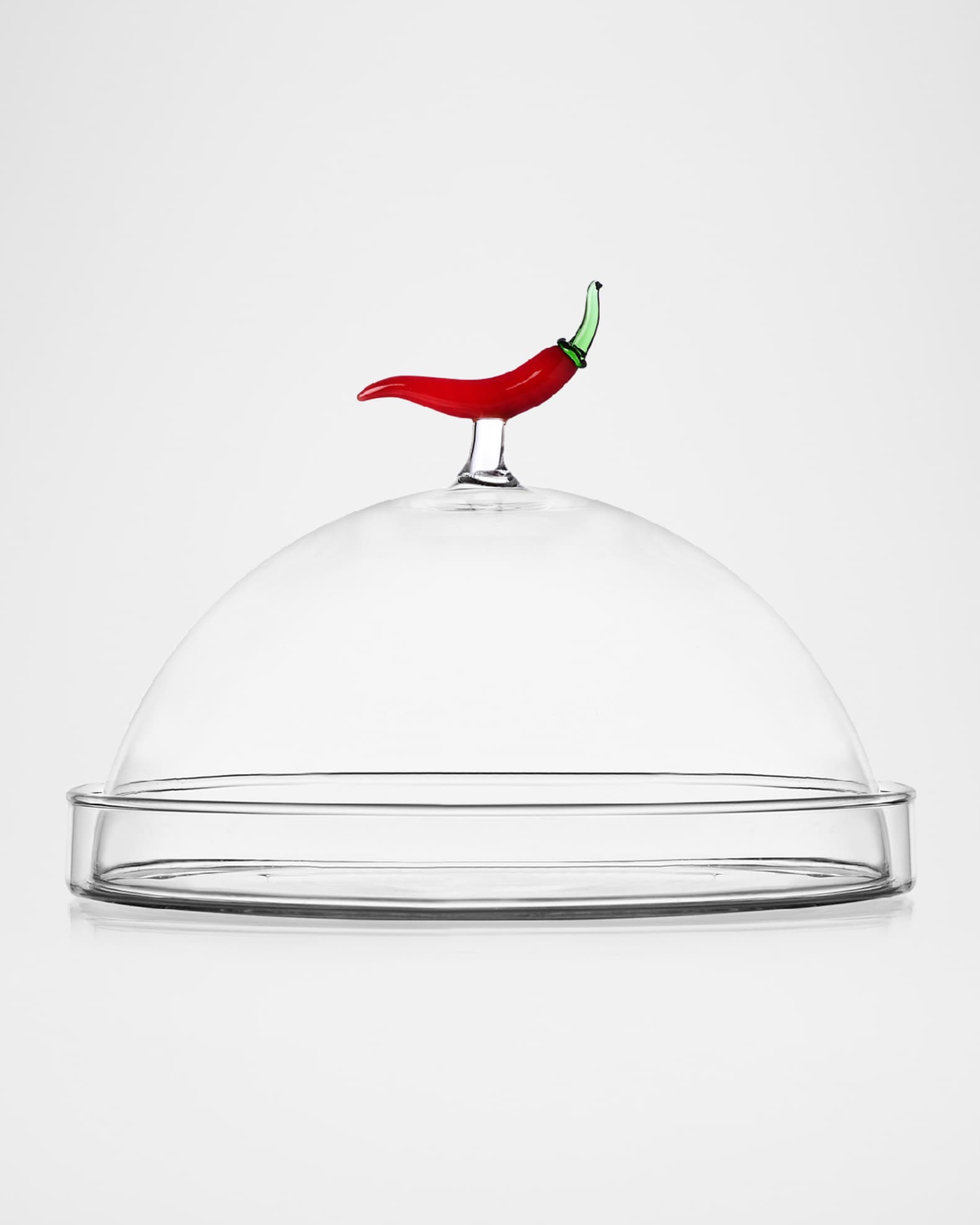 ICHENDORF Vegetables Chili Pepper Dome with Dish Neiman Marcus