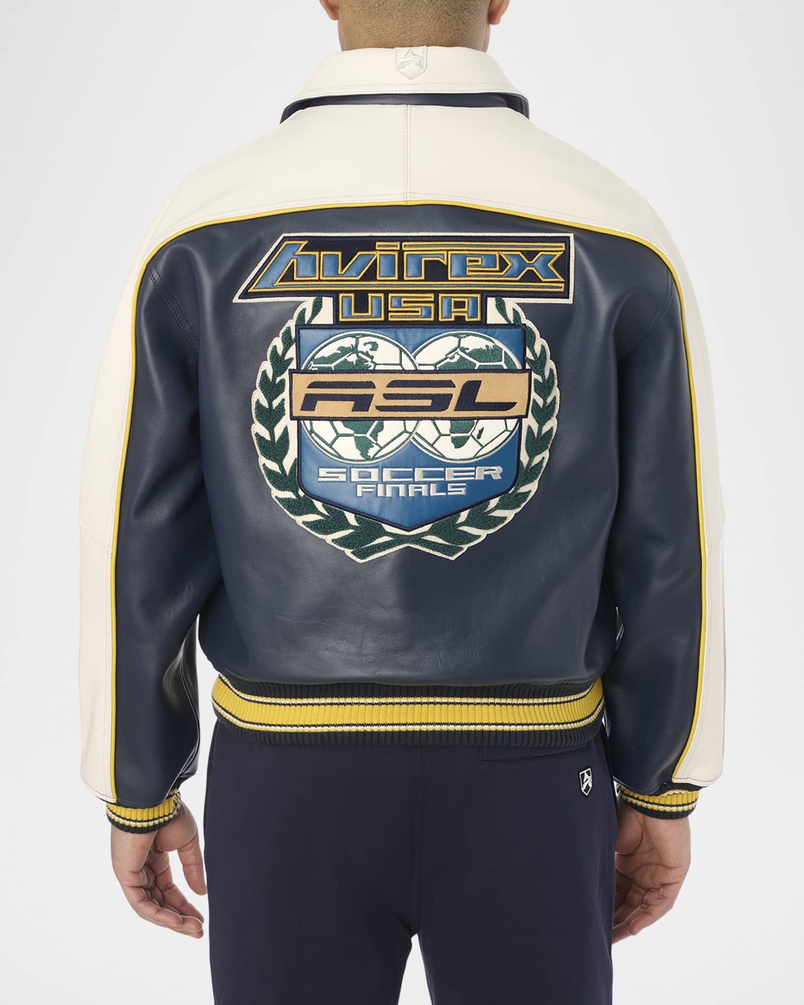 AVIREX クロコ　レザージャケット　JOKER Avirex Croc Commando Black Leather Jacket - MotoCollection