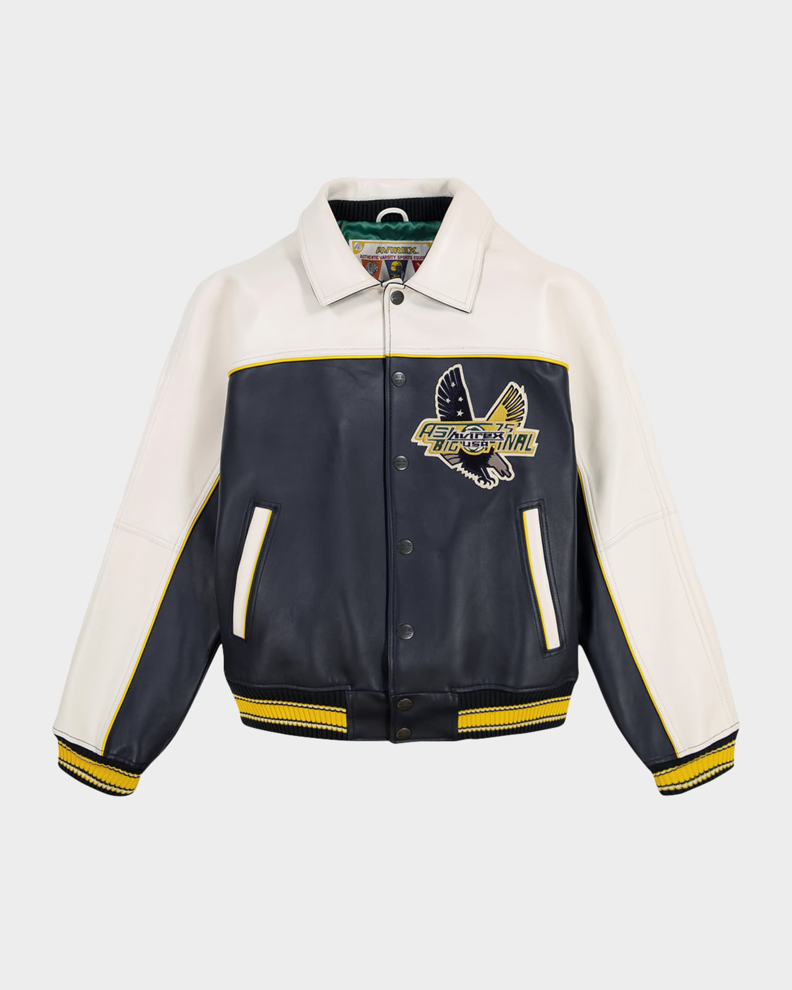 Mens avirex leather jackets store