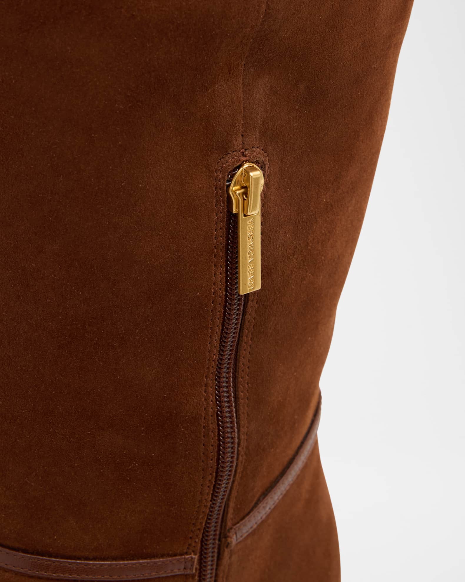 Kenzie Suede Harness Knee Boots