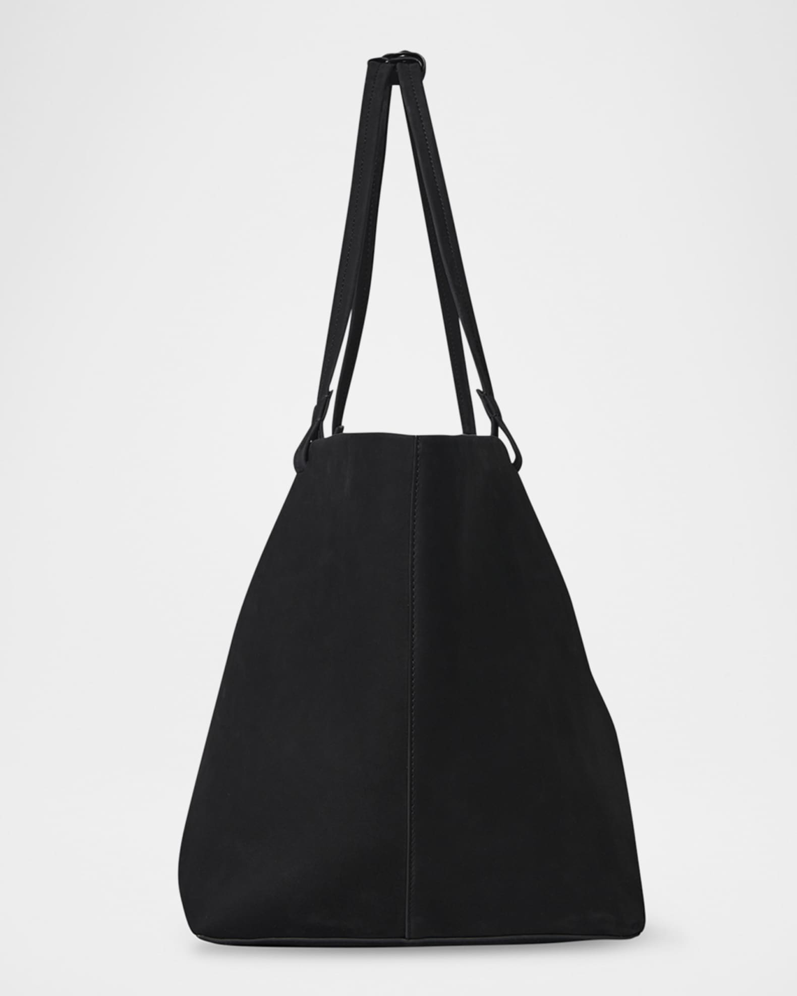 上質 ★ THE ROW Park tote three black nubuck bag The Row | Park tote three black nubuck bag | Savannahs