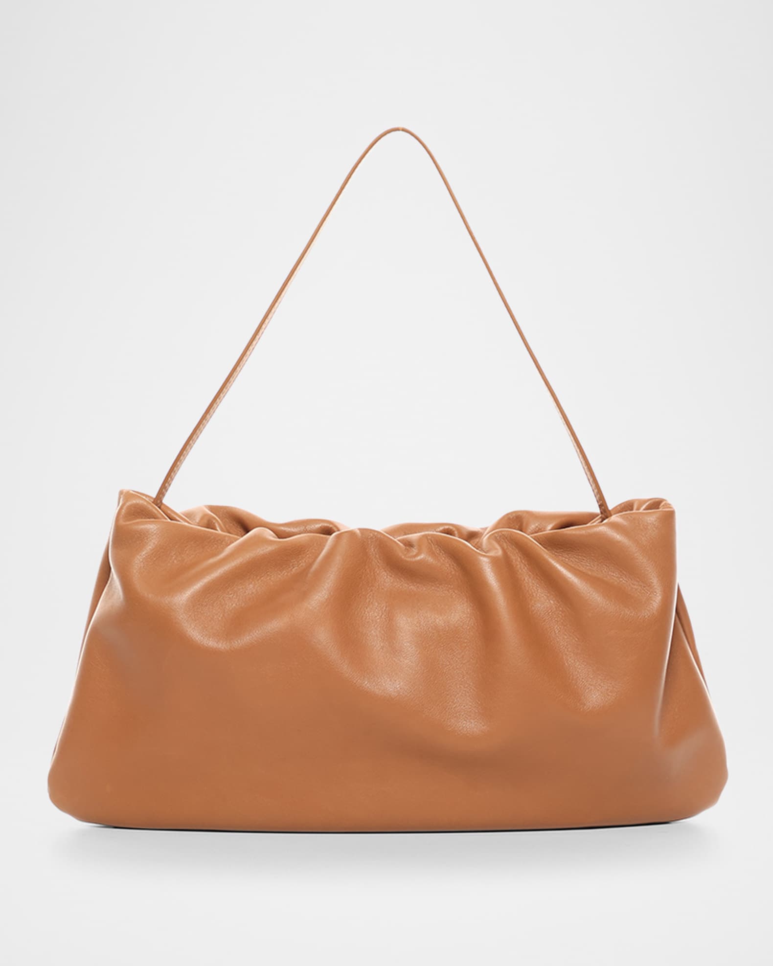 THE ROW Bourse XL Shoulder Bag in Napa Leather | Neiman Marcus