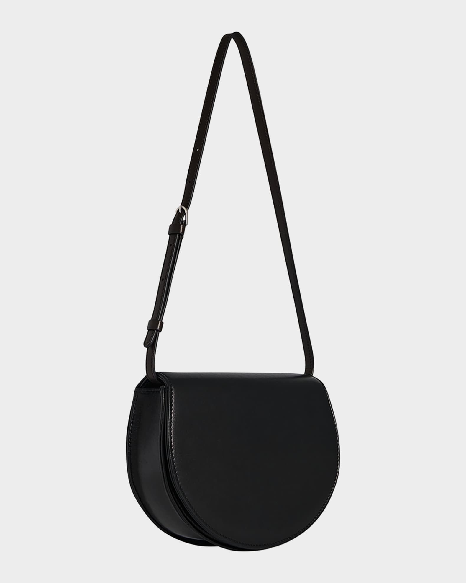Canteen Saddle Shoulder Bag in Napa Leather  1