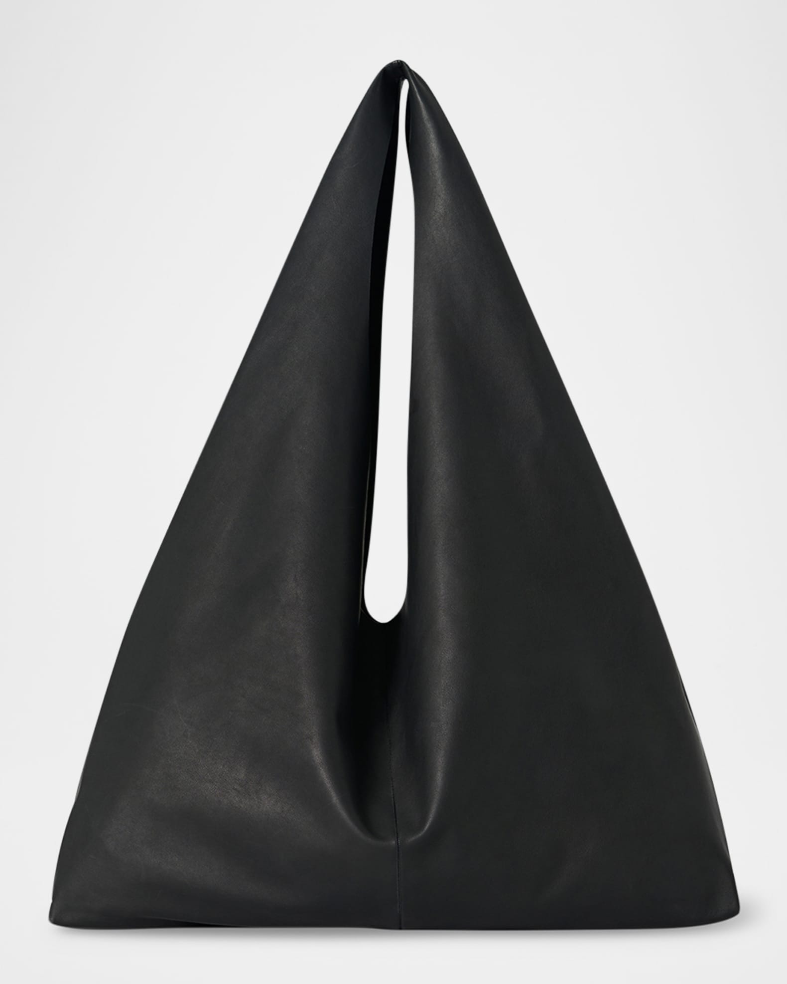 Bindle Shoulder Bag in Soft Calfskin  0