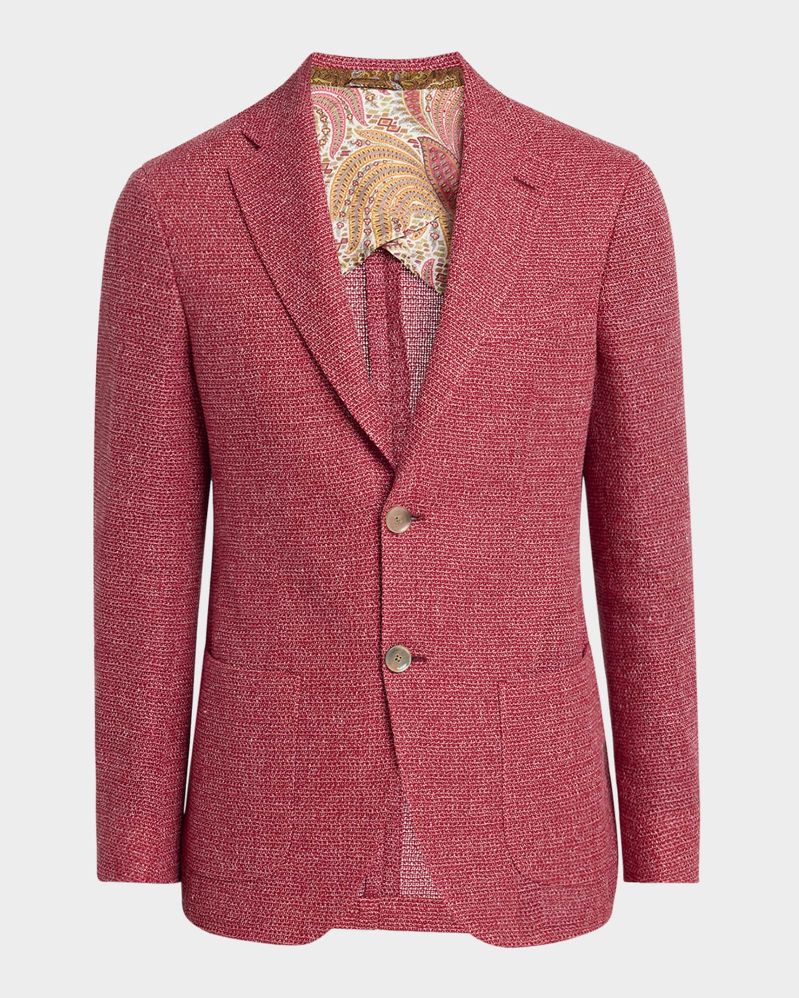 Men's Lightweight Linen-Silk Sport Coat