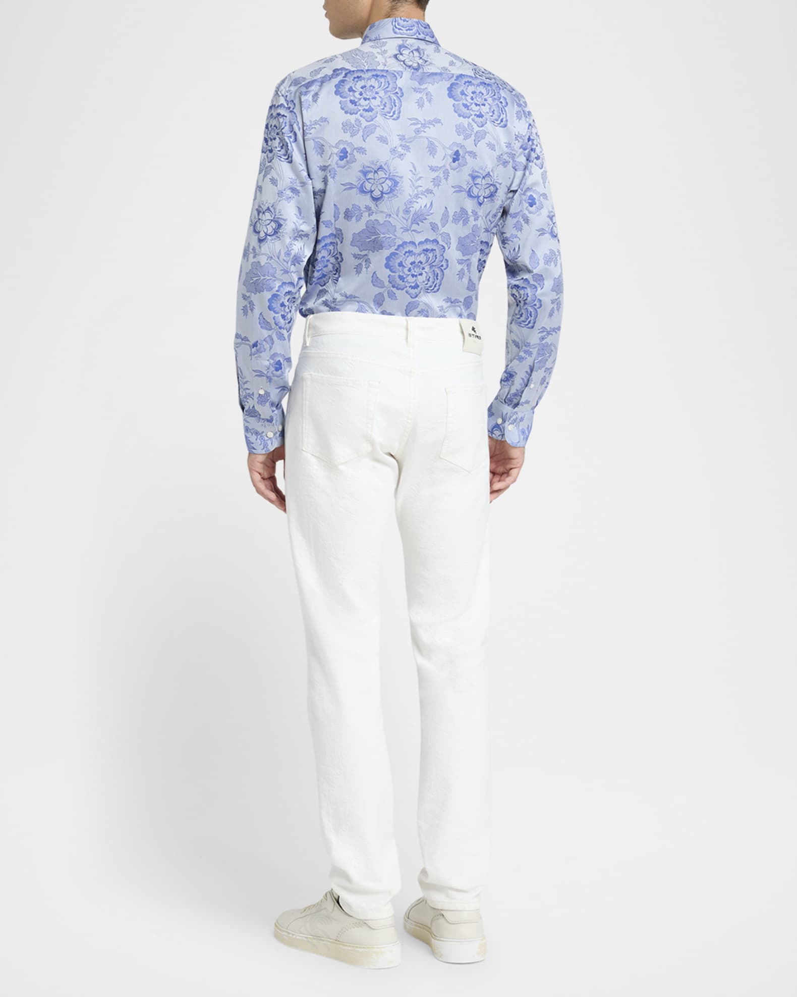 シャツ ETRO Flower and foliage shirt 23737722_53719465_600.jpg