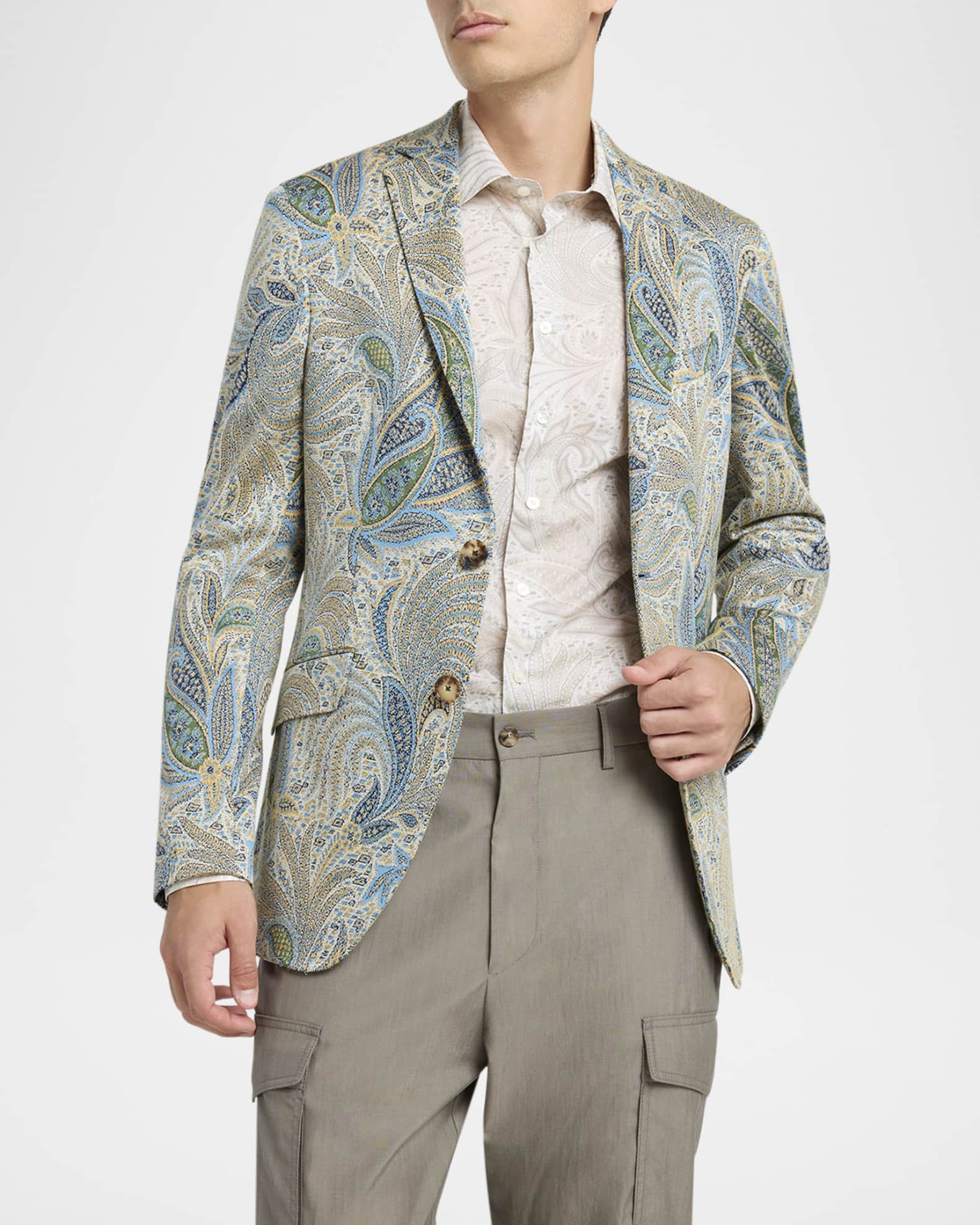 Men s Paisley Sport Coat