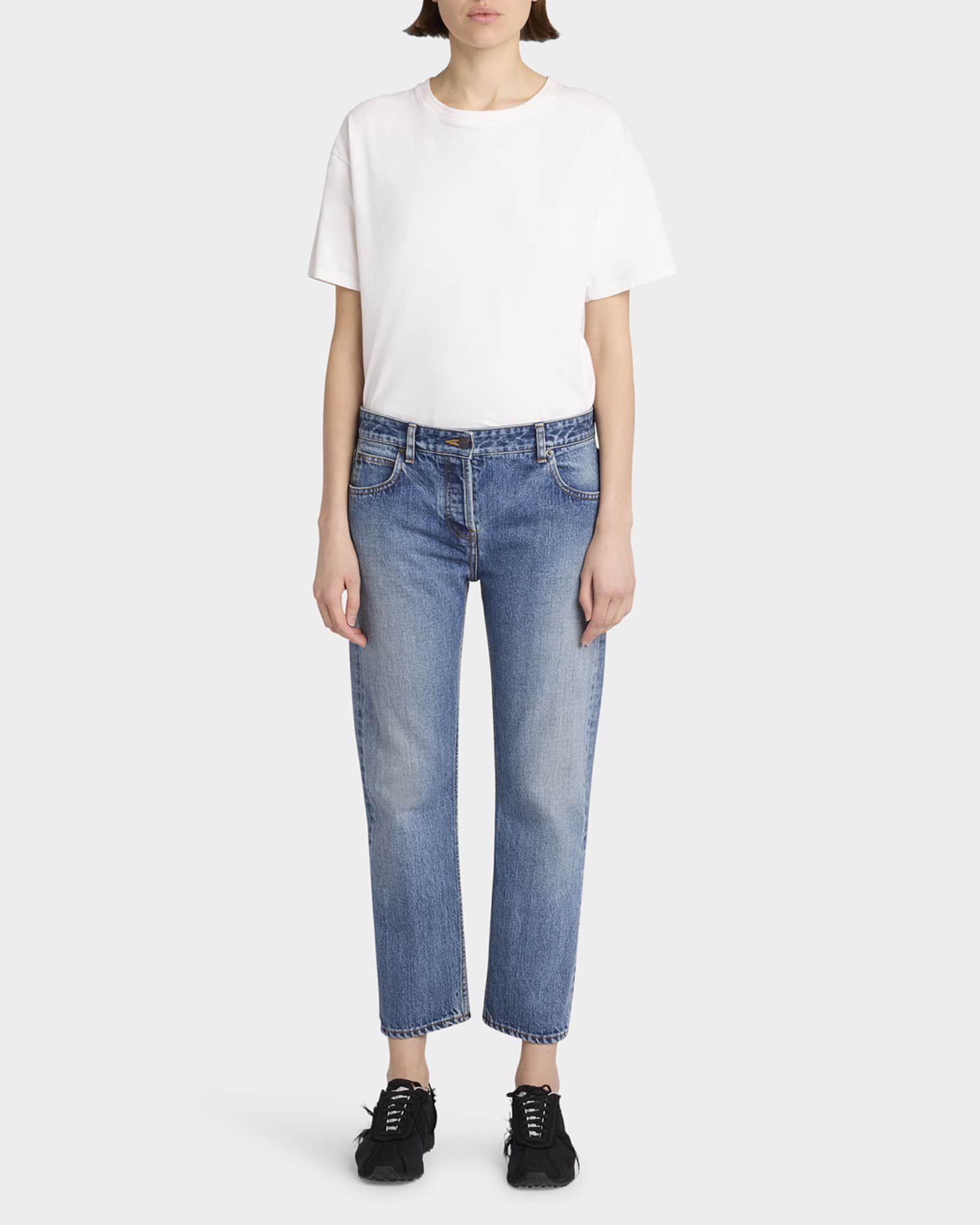 Riaco Cropped Skinny Jeans 1
