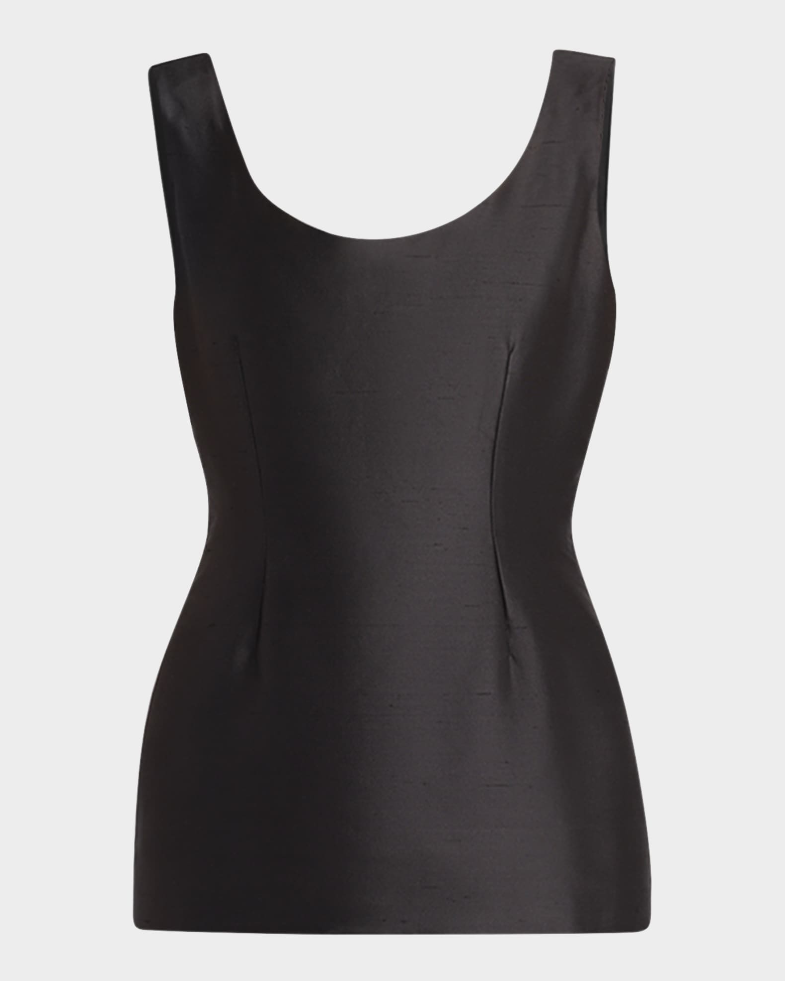 トップス The Row Enriques Top THE ROW Emeric Hourglass Silk Top | Neiman Marcus