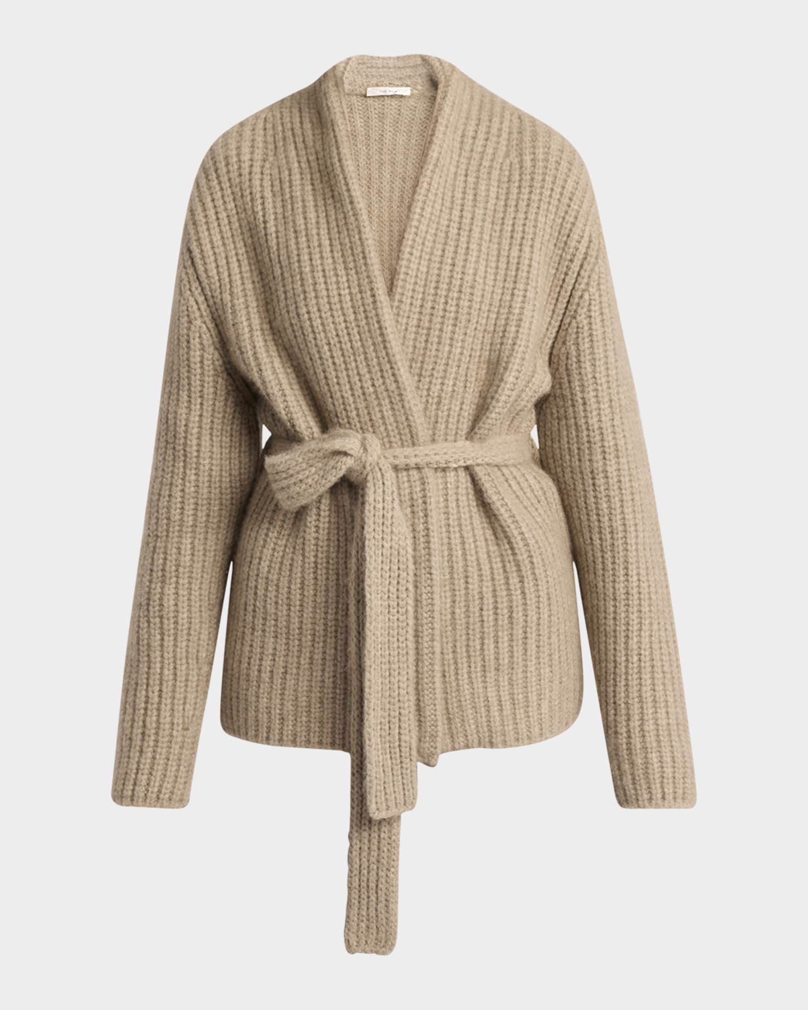 男女兼用 Isotani ROW THE Chunky Marcus Neiman | Cardigan Wrap Cashmere トップス