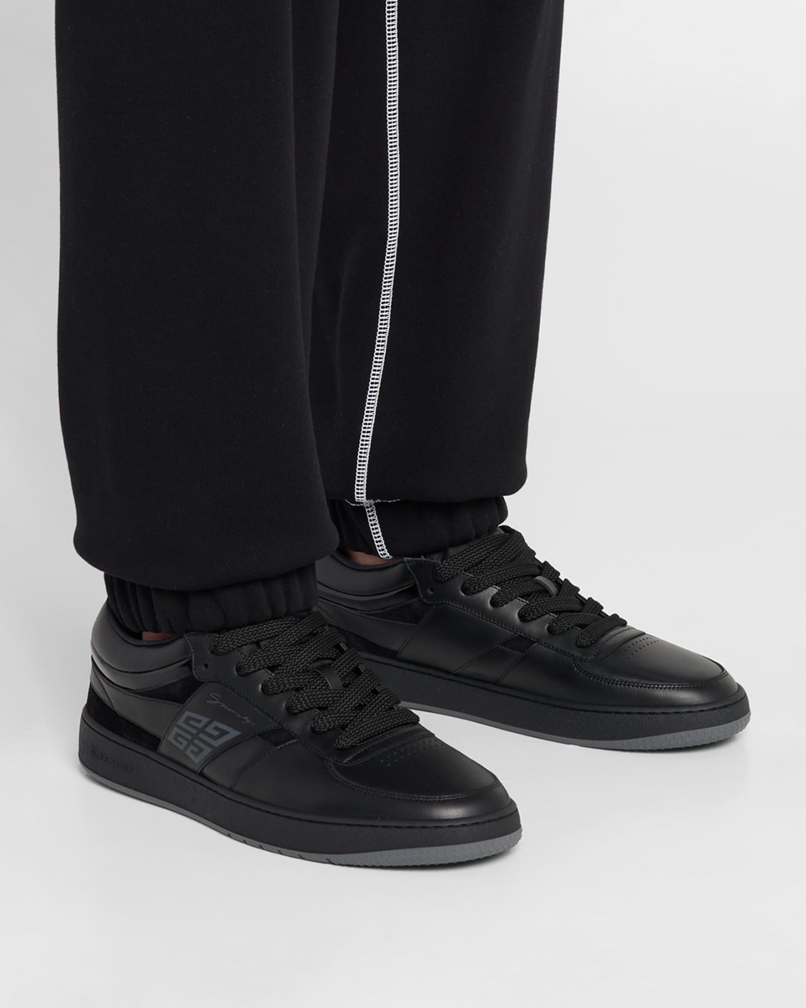 Men's G Move Low-Top Leather Sneakers 1