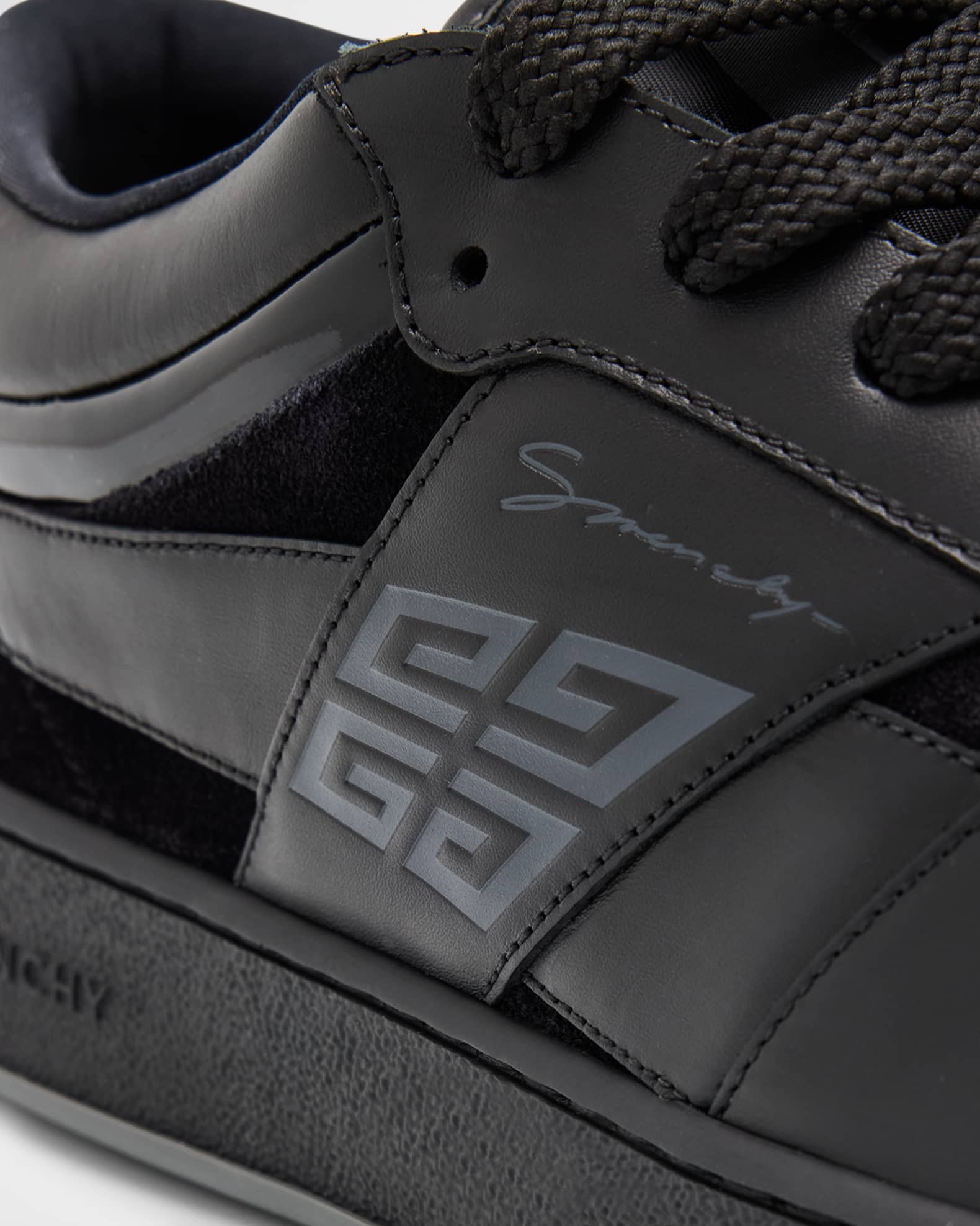 Givenchy Men's G Move Low-Top Leather Sneakers | Neiman Marcus