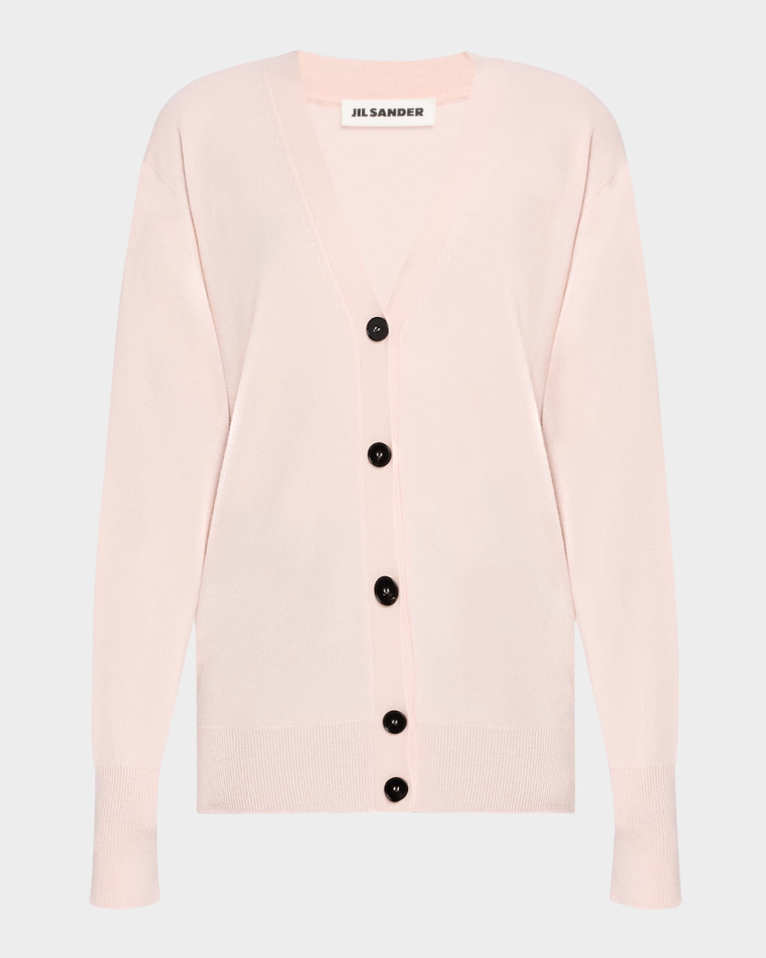 Jil Sander V-Neck Cashmere Cardigan | Neiman Marcus