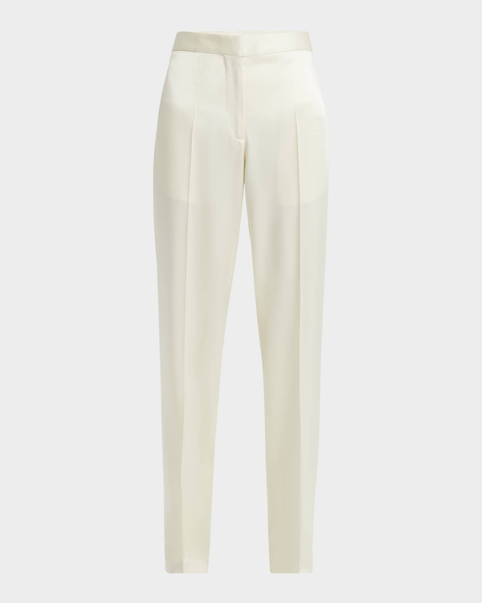 パンツ JIL SANDER Women Straight Pants J03KA0270J65246102 Beige Jil Sander Mid-Rise Straight-Leg Trousers | Neiman Marcus