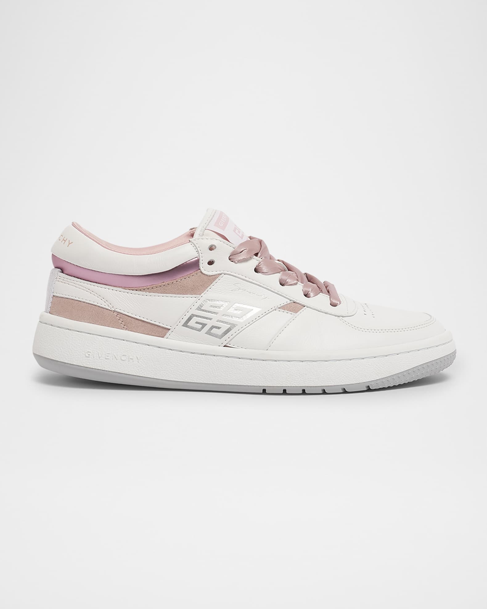 Mixed Leather 4G Low Top Sneakers