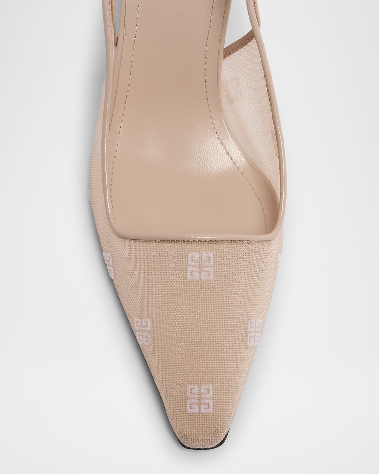 Givenchy G Cube Mesh Slingback Pumps | Neiman Marcus