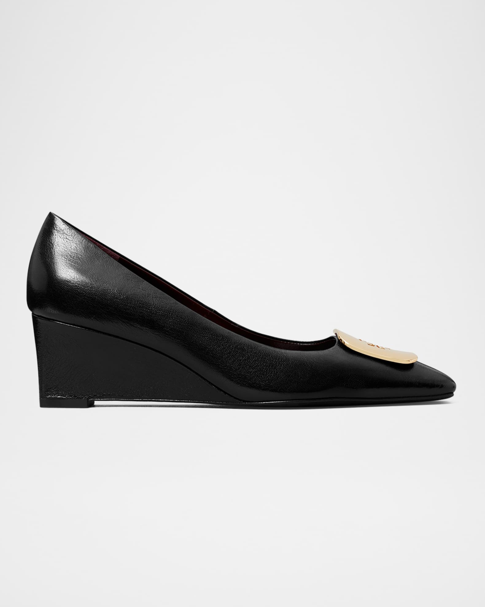 Tory burch wedge pump hot sale