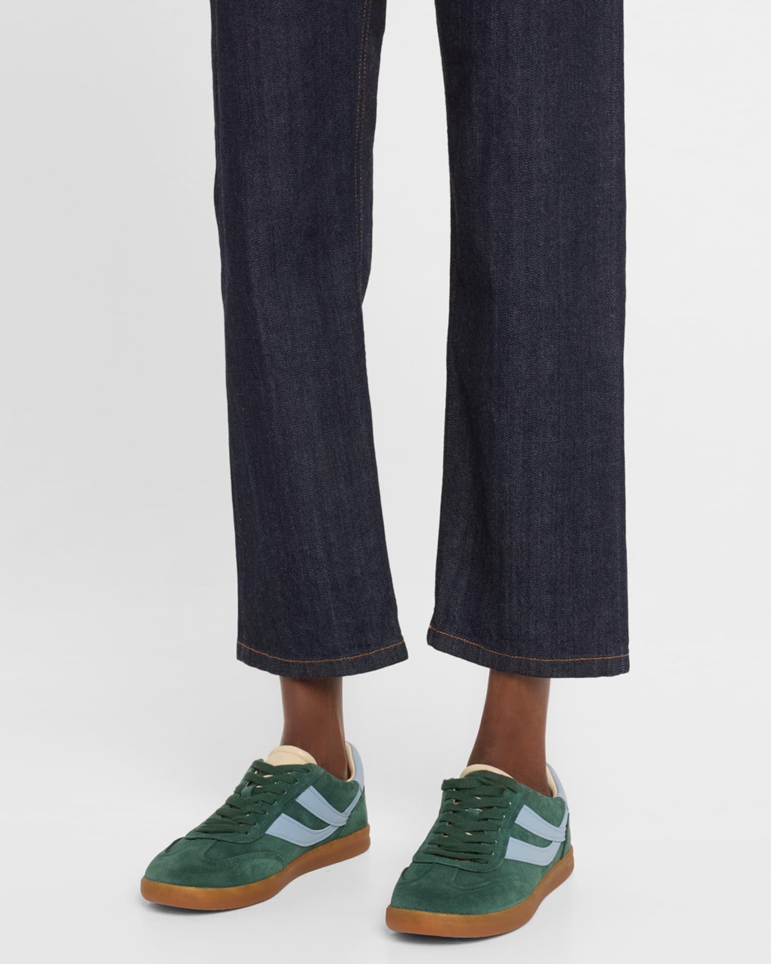 Oasis Bicolor Leather Retro Sneakers 1