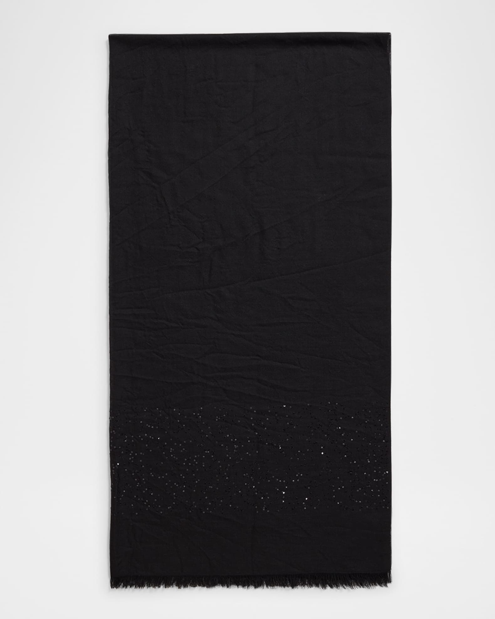 Cashemere Lightweight Scarf W/ Sequins 0